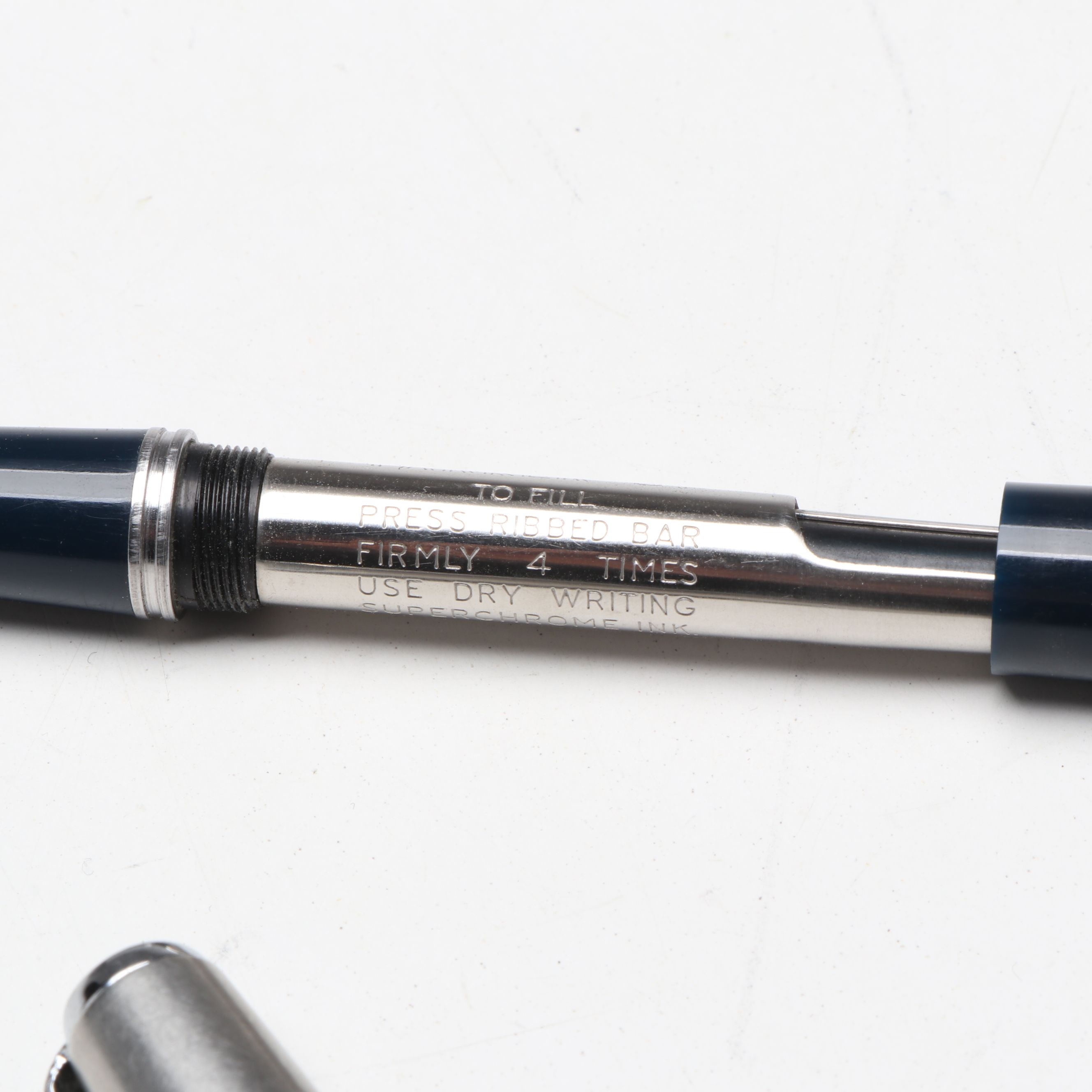 Parker "51" Metal Capped Fountain Pen, Mid to Late 20th Century