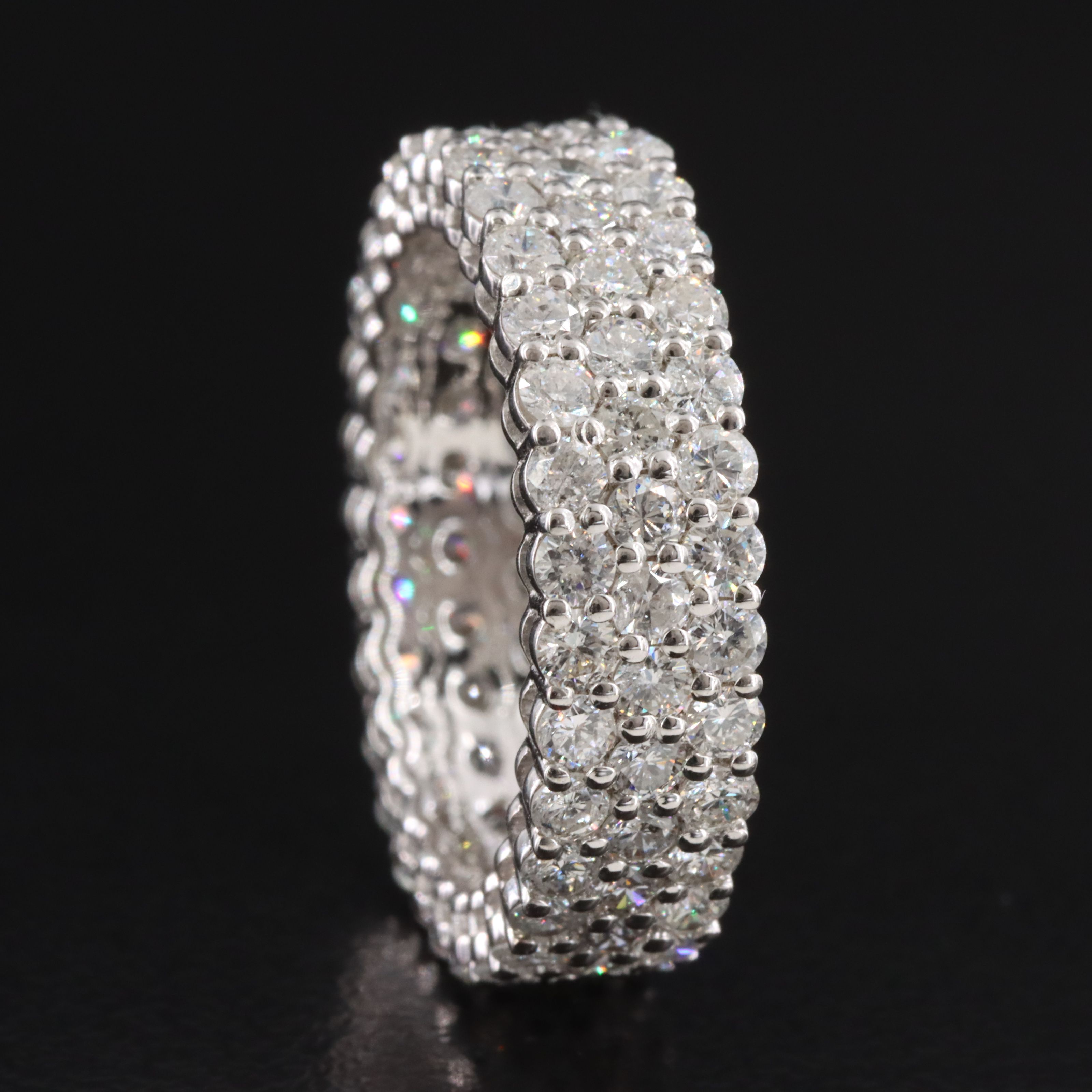 14K 3.05 CTW Diamond Eternity Band