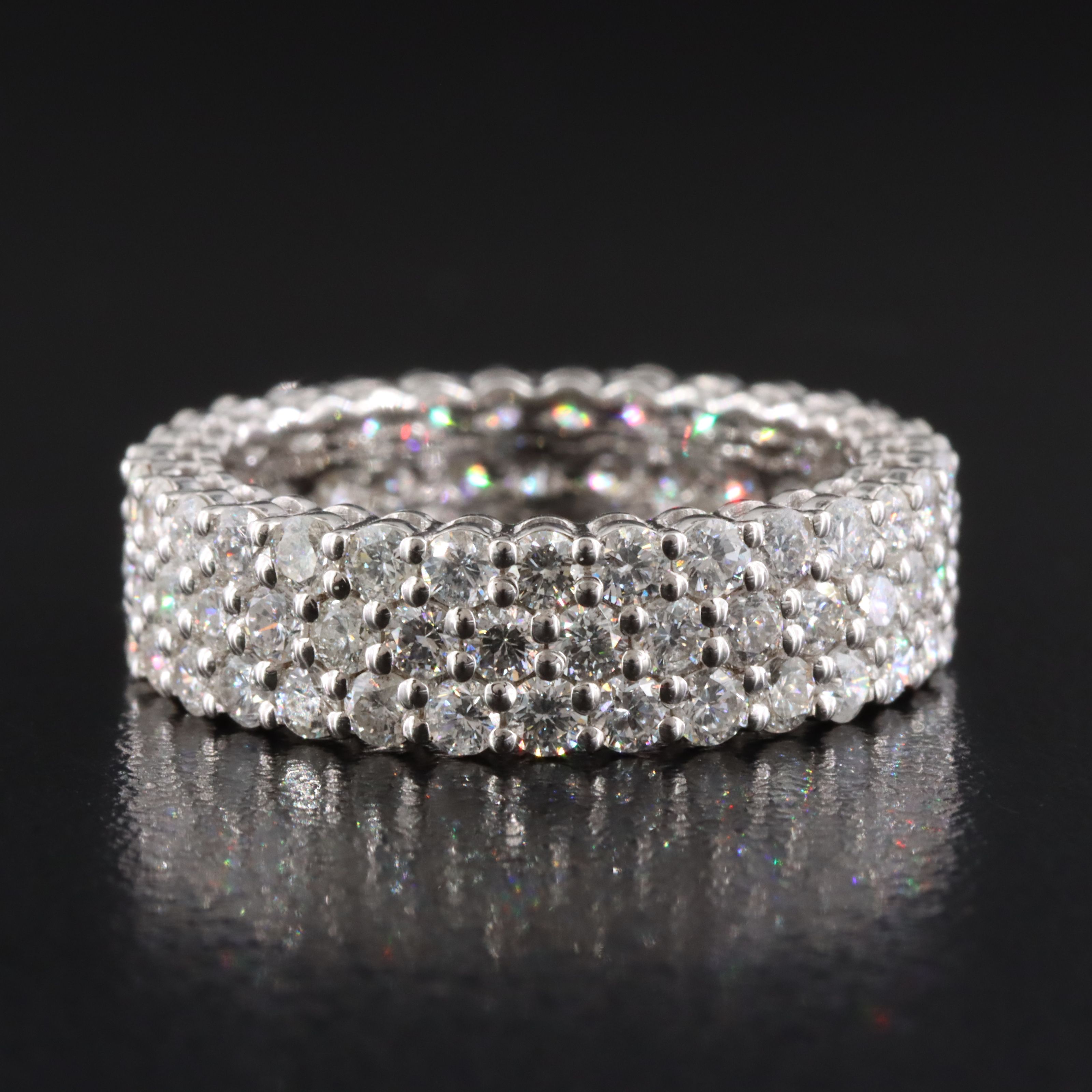 14K 3.05 CTW Diamond Eternity Band