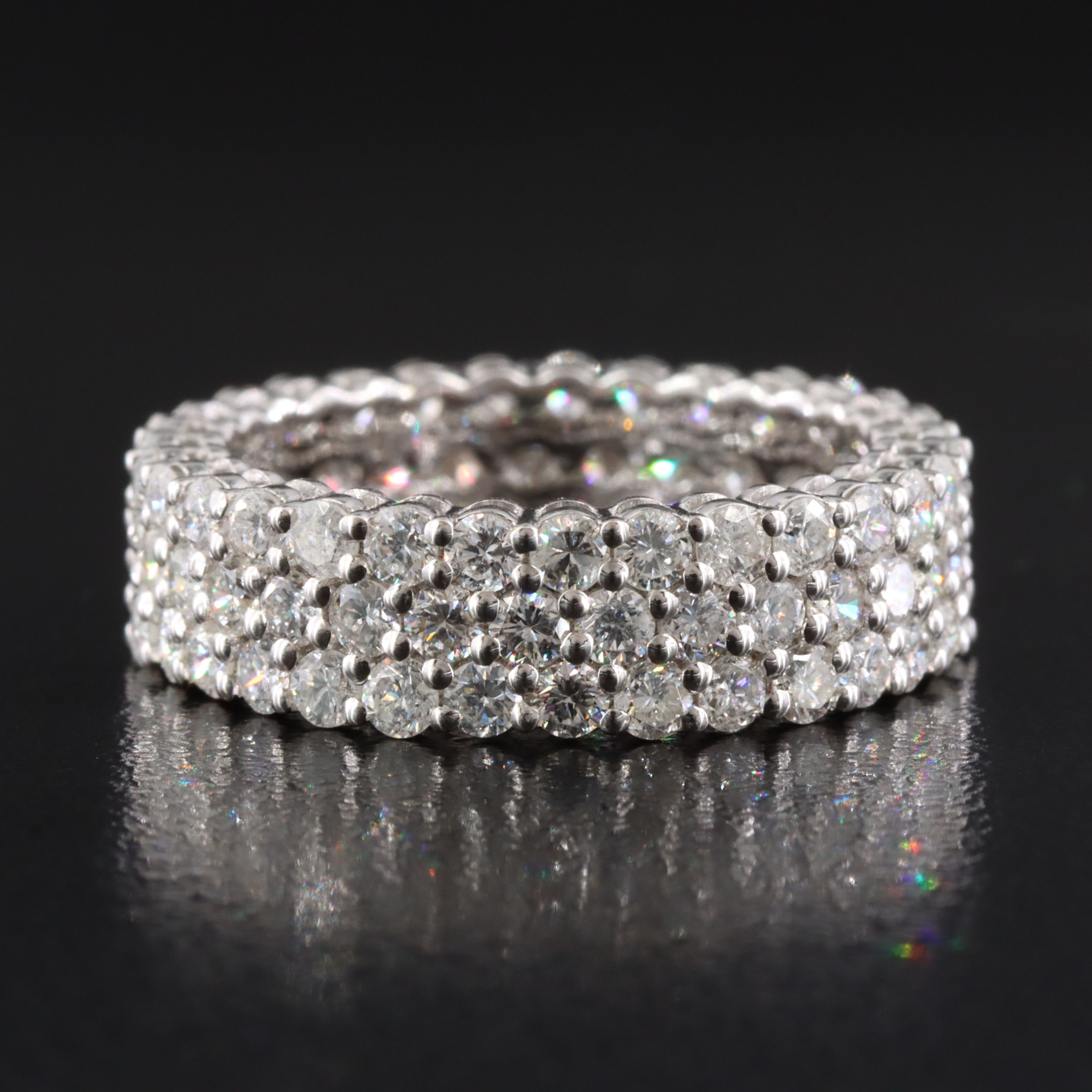 14K 3.05 CTW Diamond Eternity Band