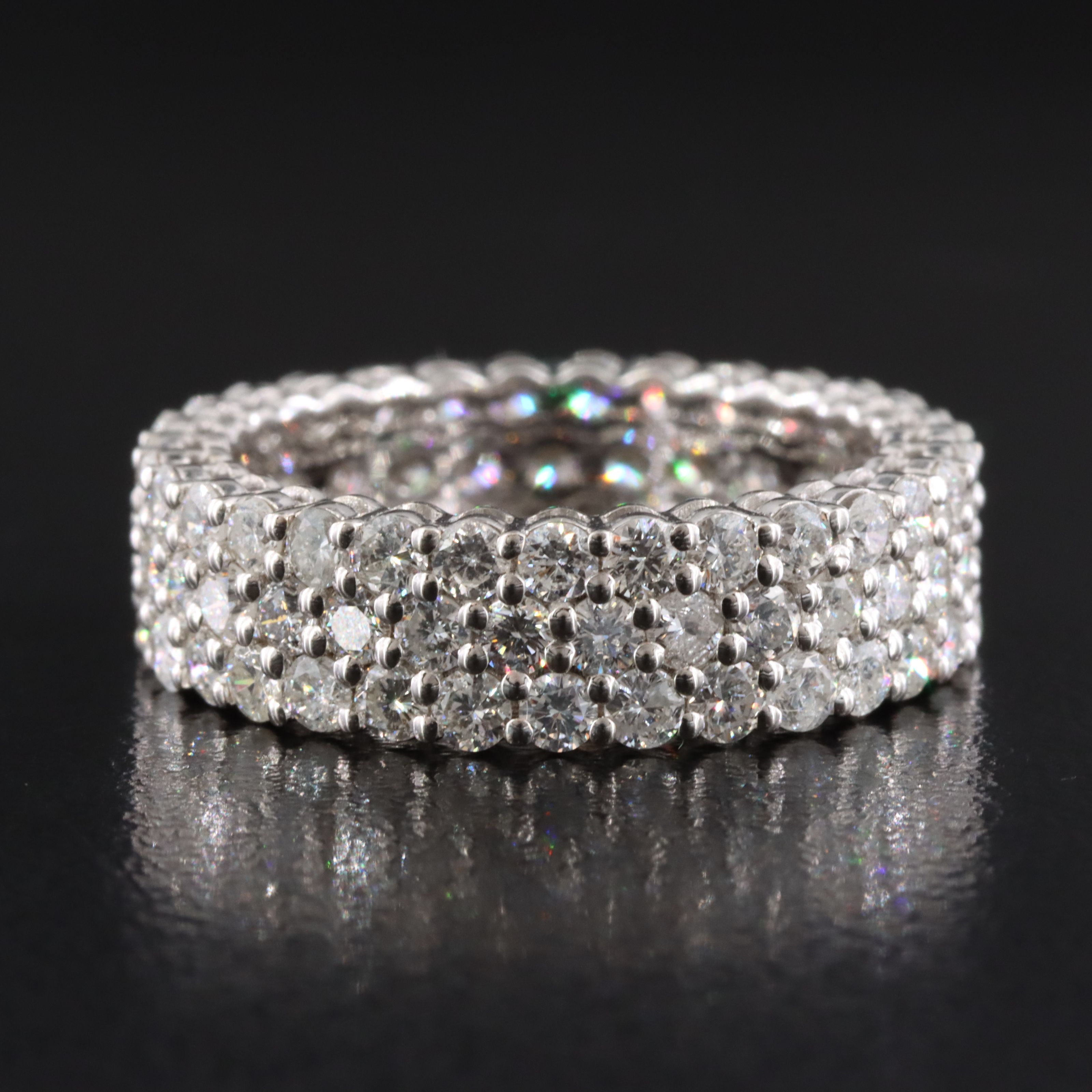 14K 3.05 CTW Diamond Eternity Band