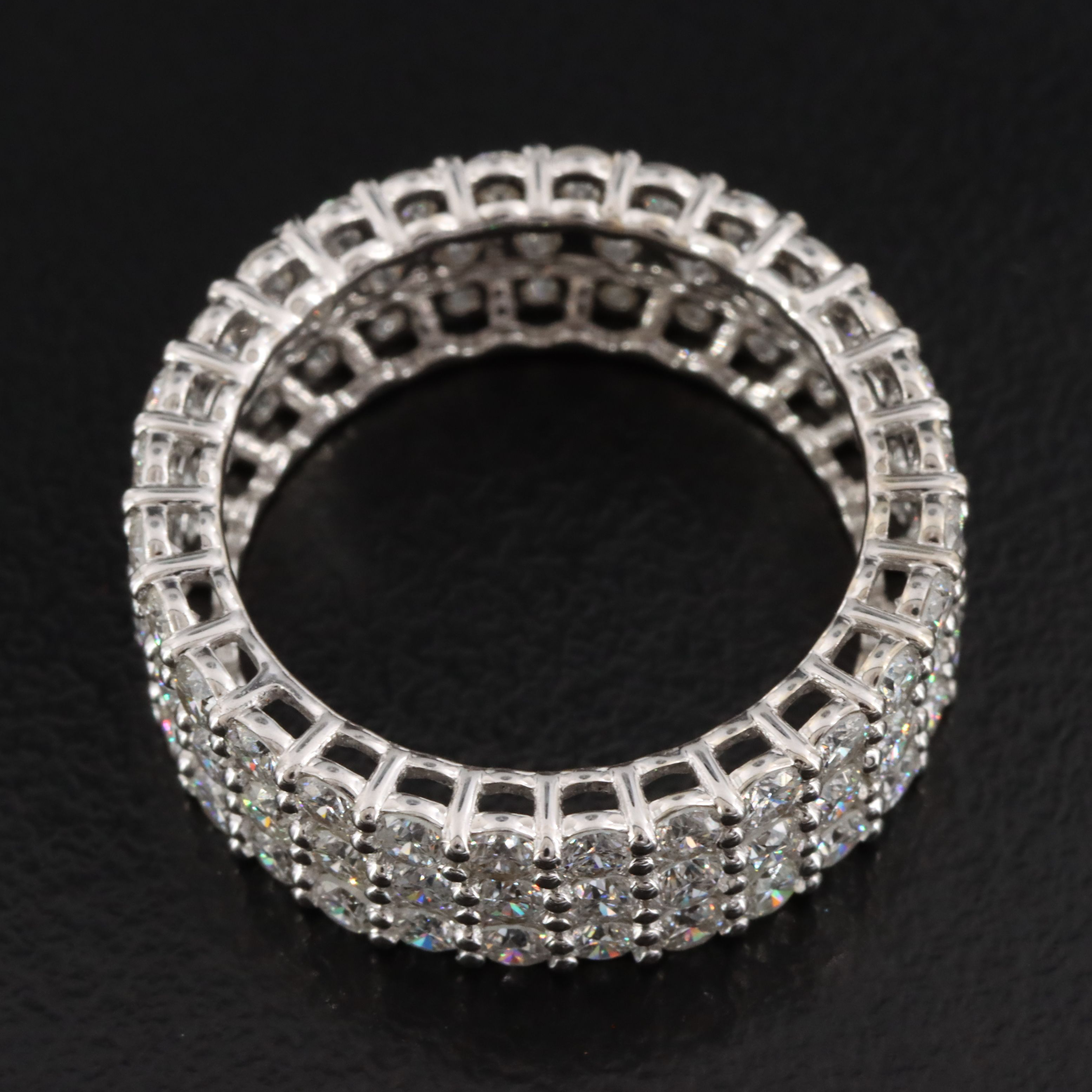 14K 3.68 CTW Diamond Eternity Band