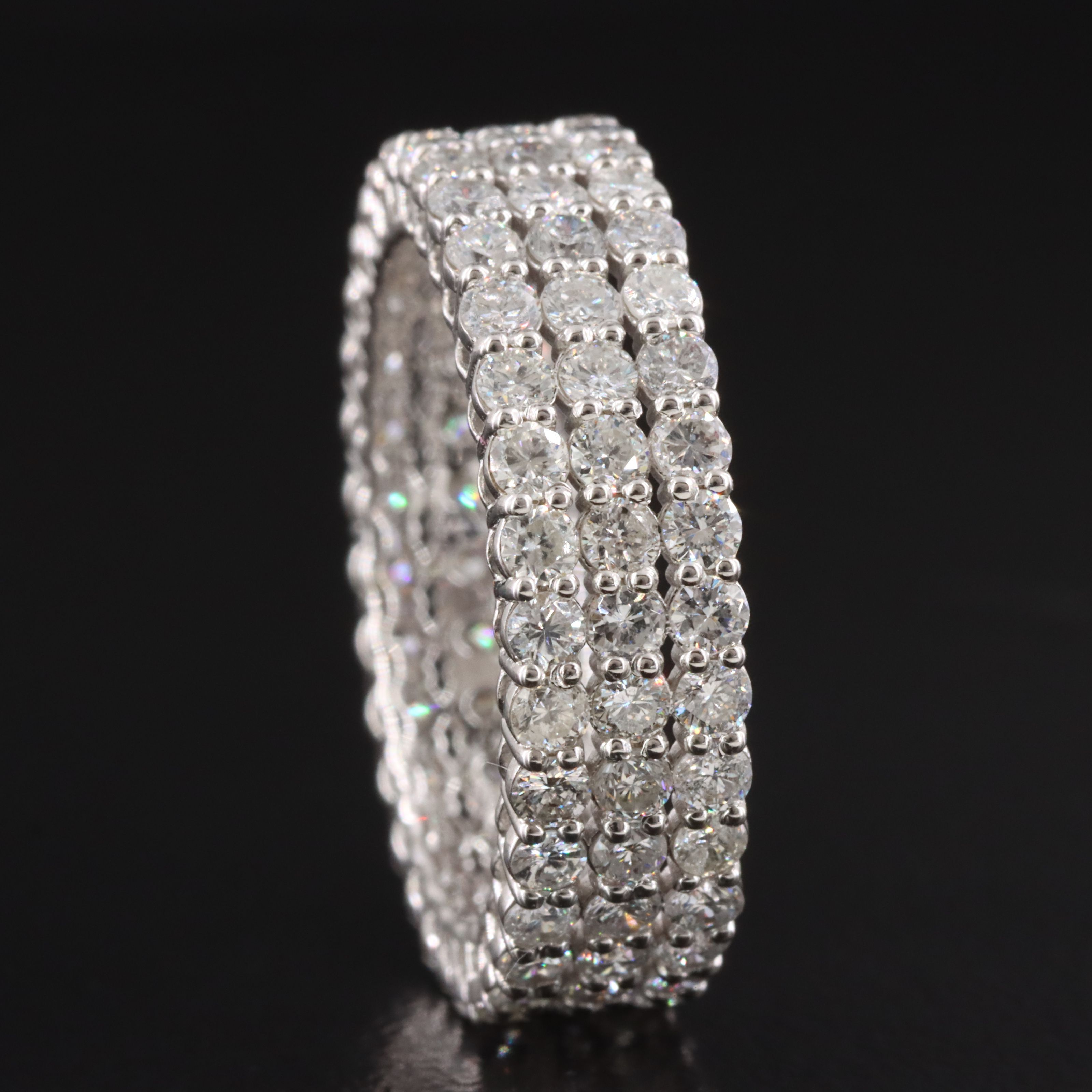 14K 2.89 CTW Diamond Eternity Band