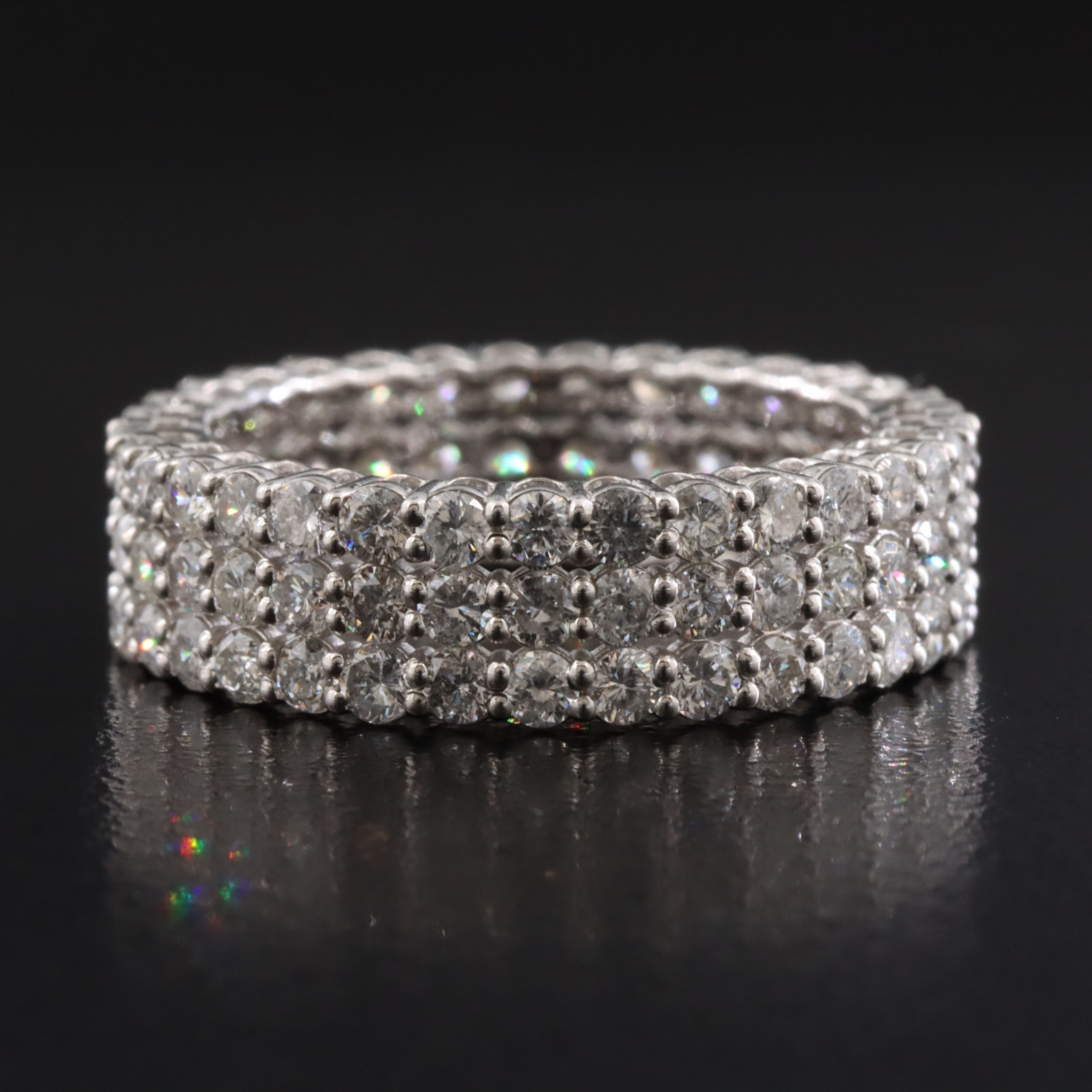 14K 2.89 CTW Diamond Eternity Band