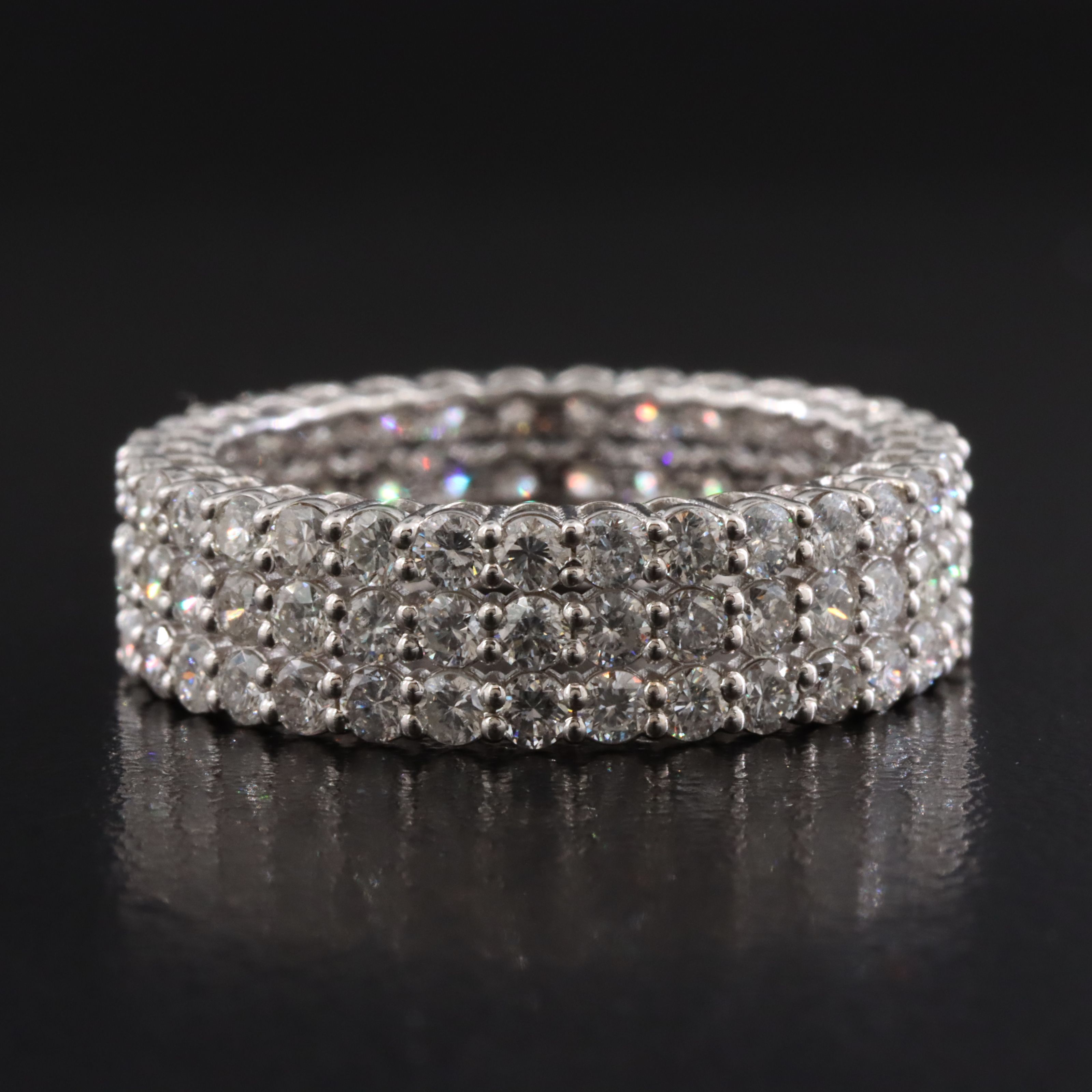 14K 2.89 CTW Diamond Eternity Band