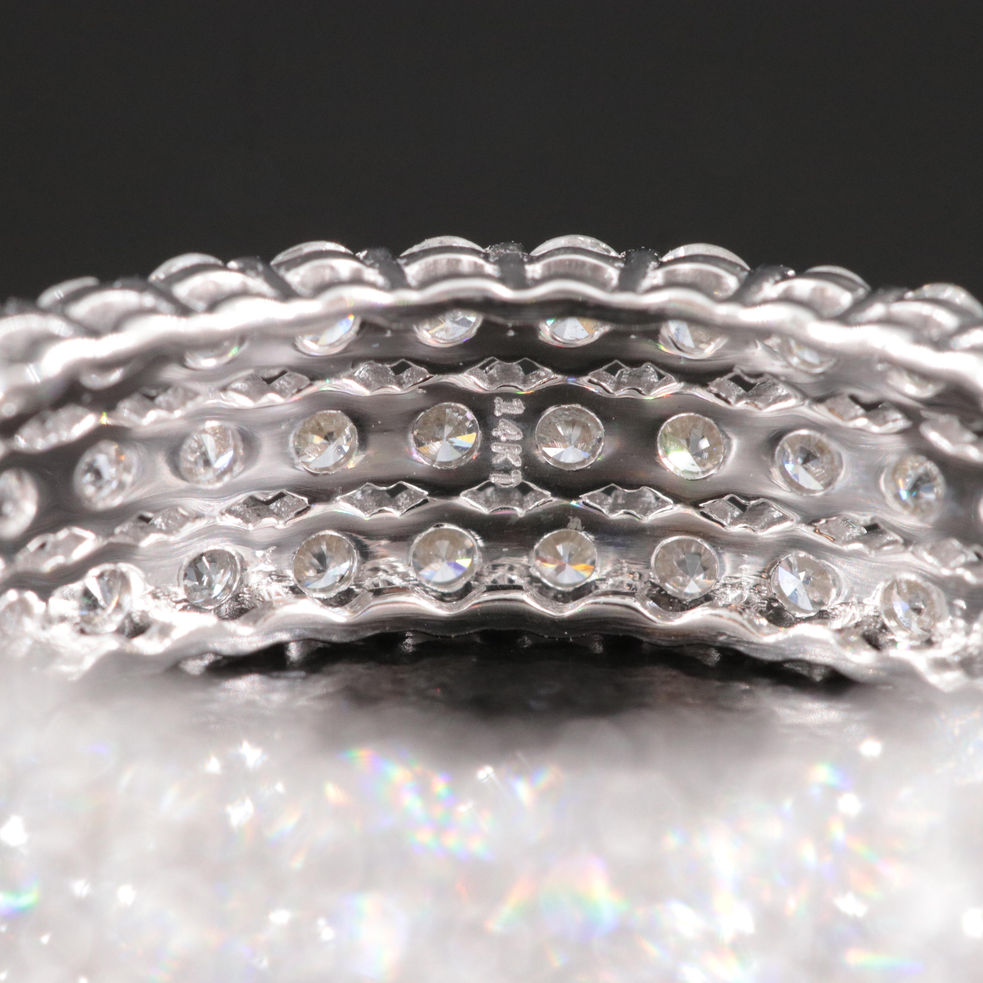 14K 2.69 CTW Diamond Eternity Band