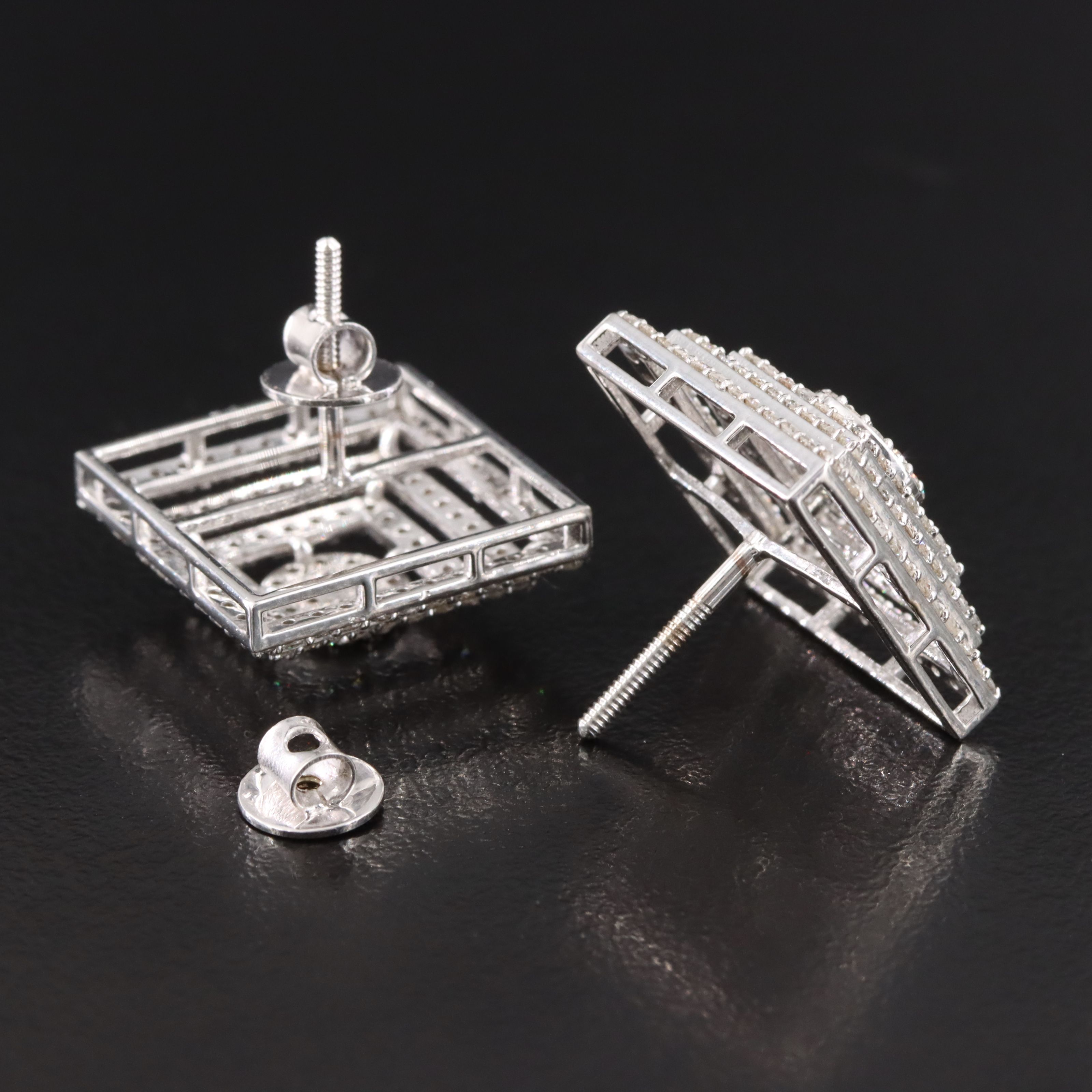 14K 2.00 CTW Diamond Earrings