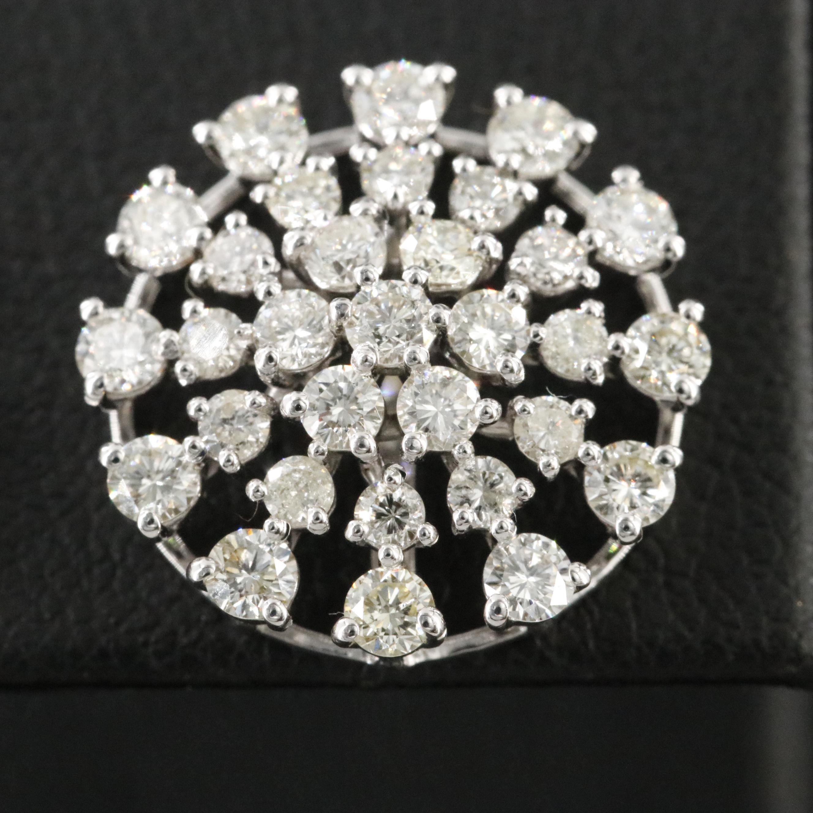 14K 2.24 CTW Diamond Earrings