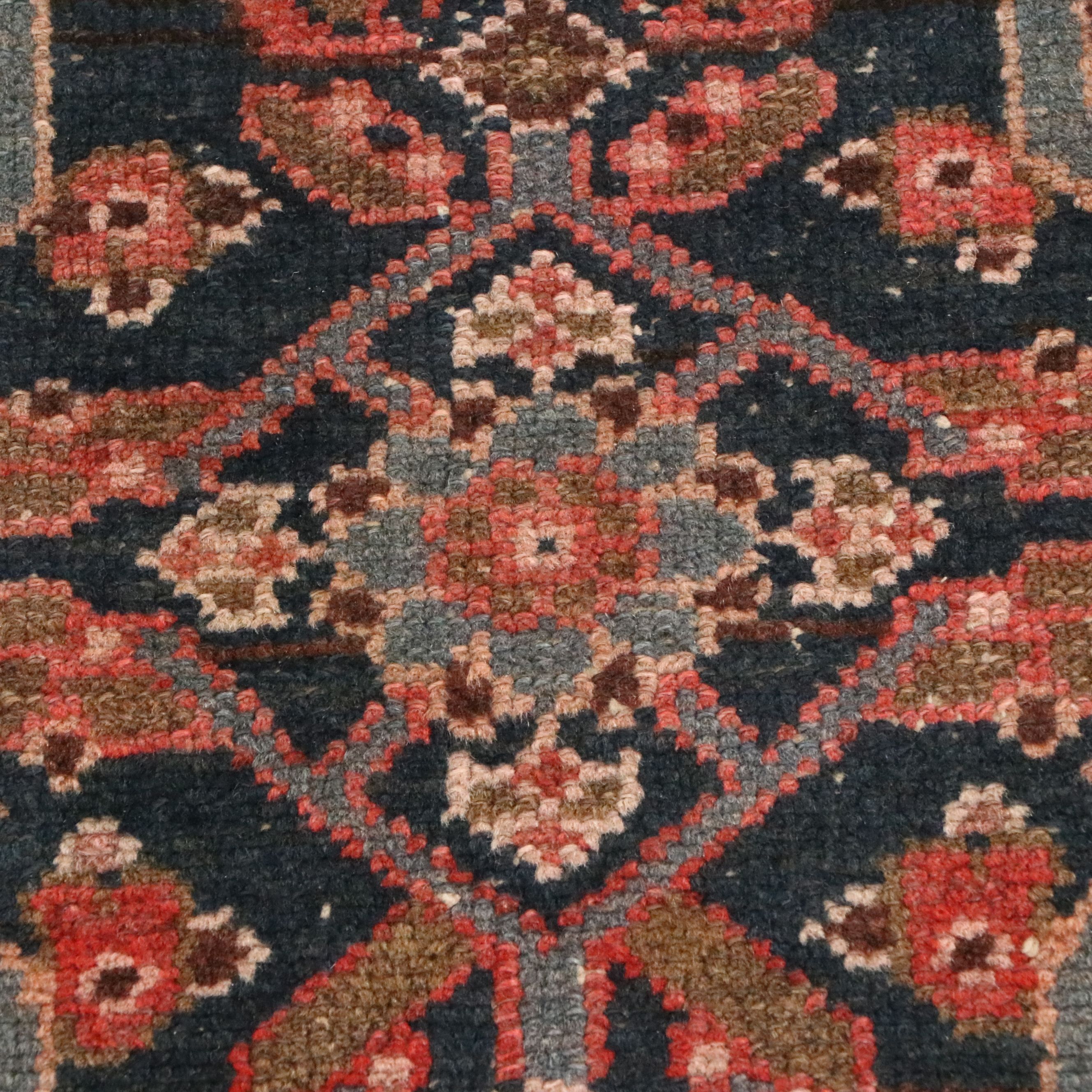 3'3 x 5'9 Hand-Knotted Persian Hamadan Area Rug