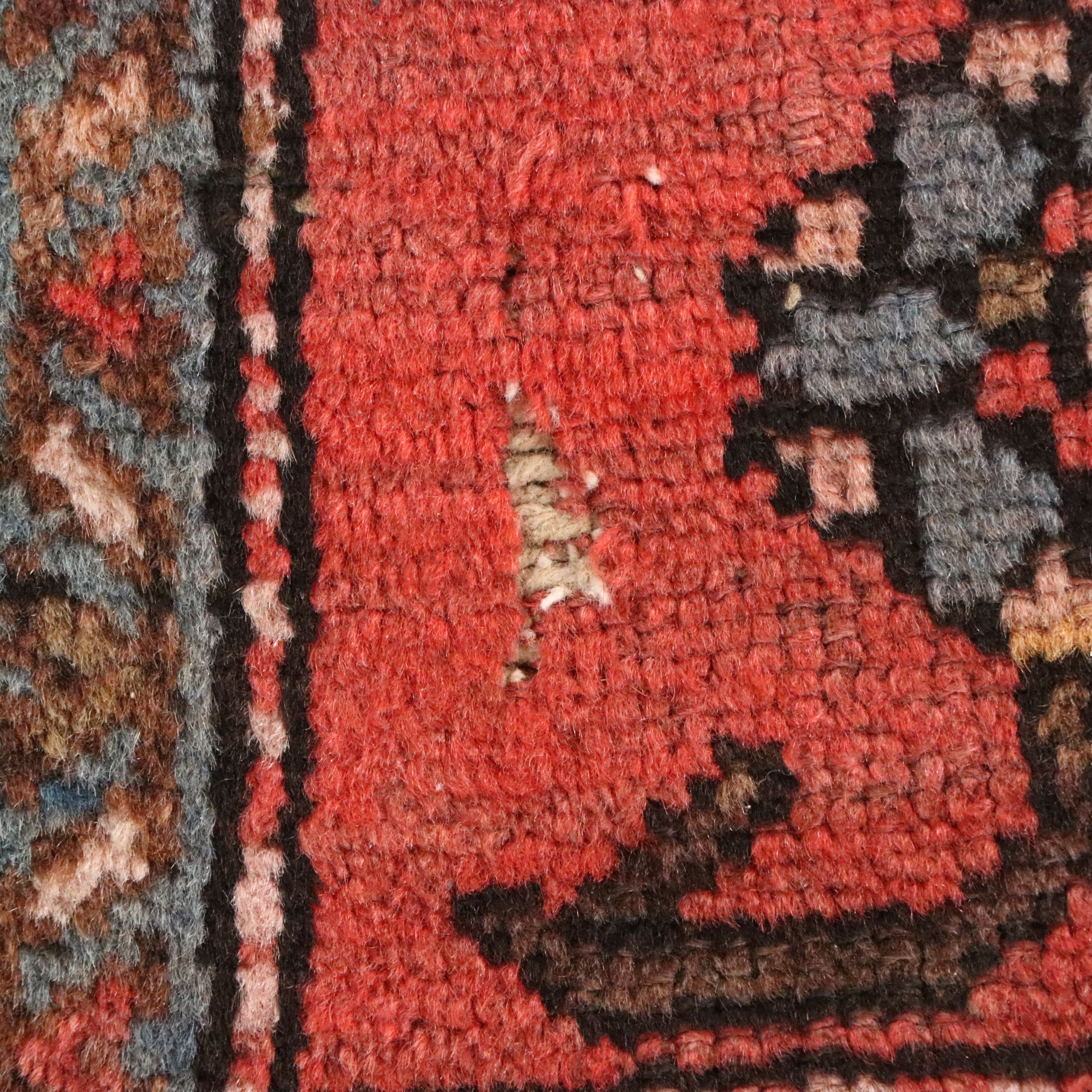 3'3 x 5'9 Hand-Knotted Persian Hamadan Area Rug