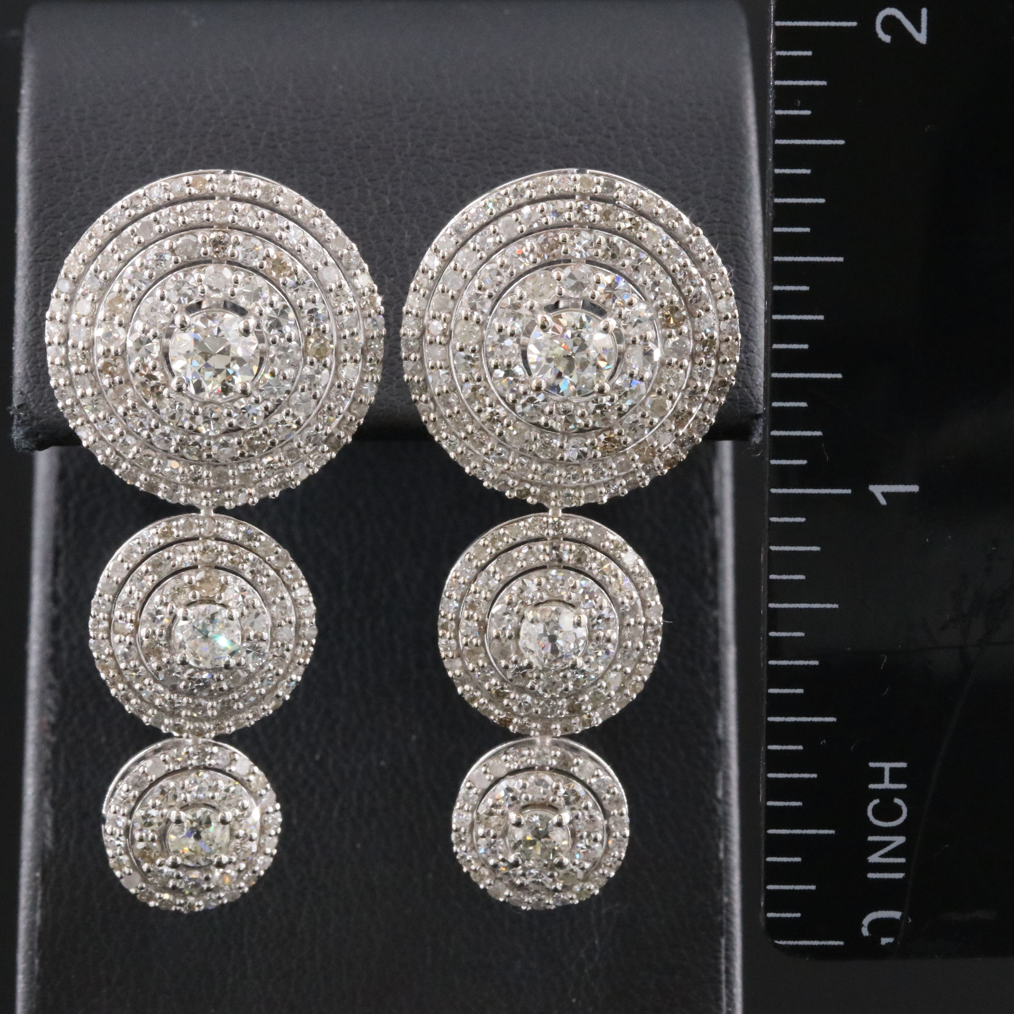 14K 5.66 CTW Diamond Earrings