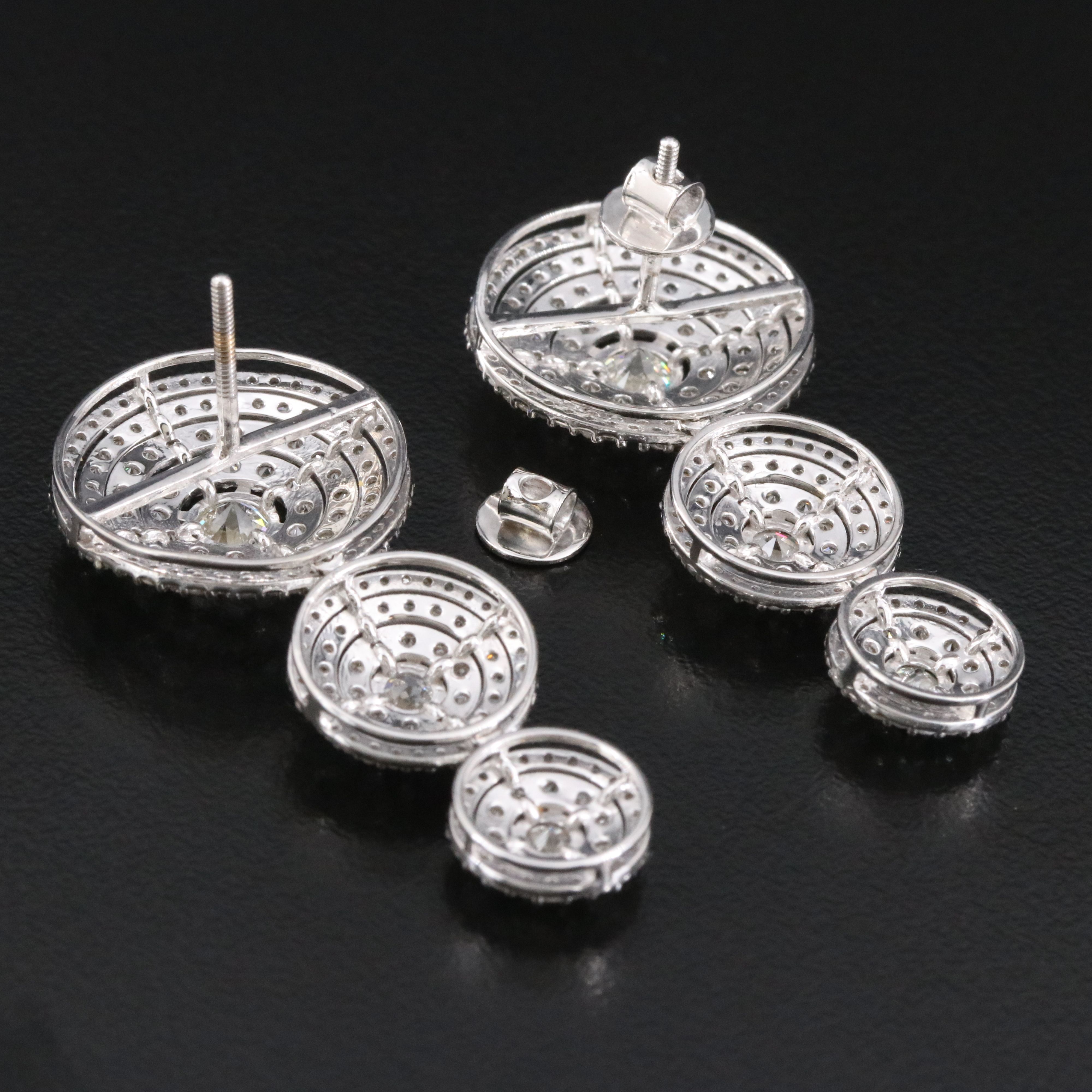 14K 5.66 CTW Diamond Earrings