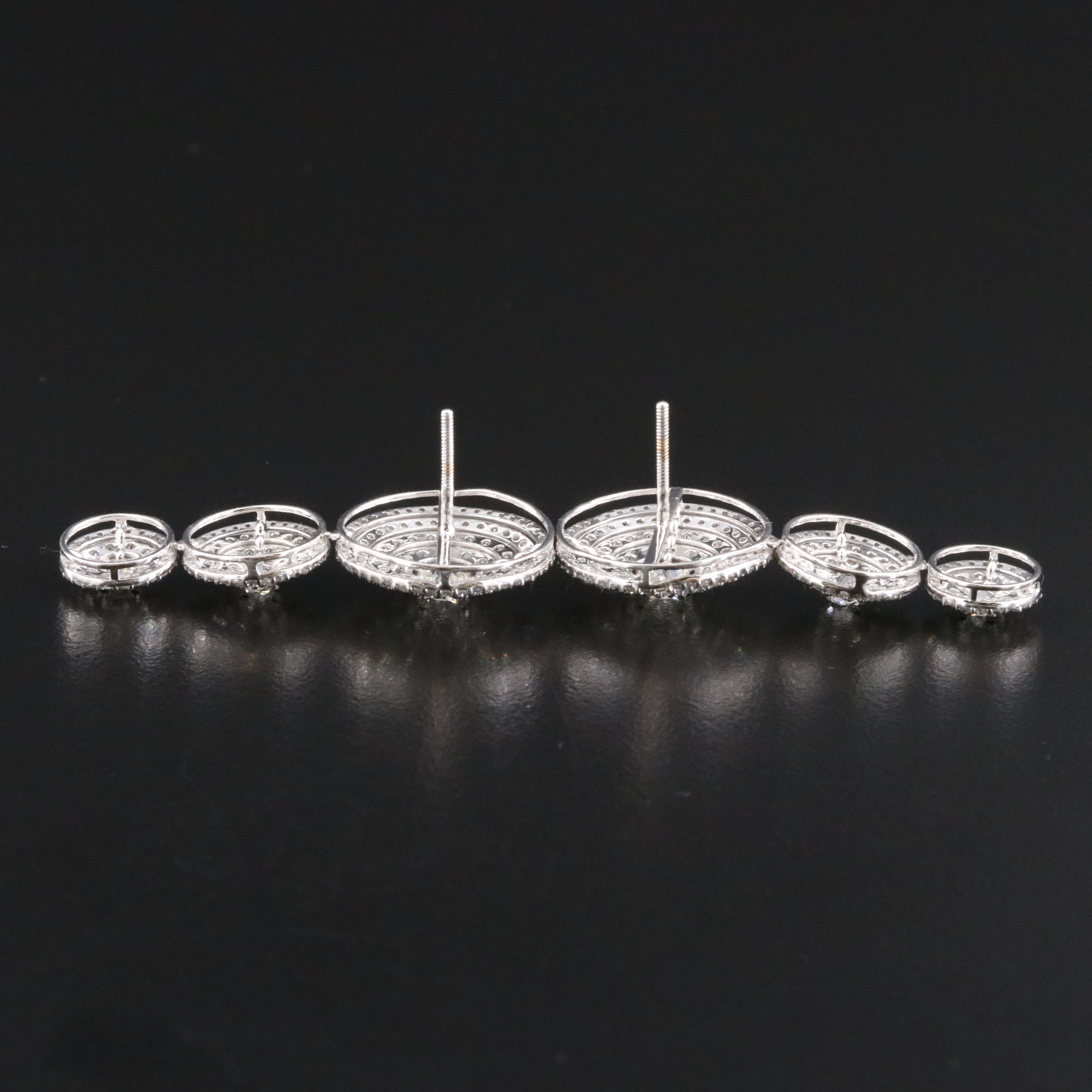 14K 5.66 CTW Diamond Earrings