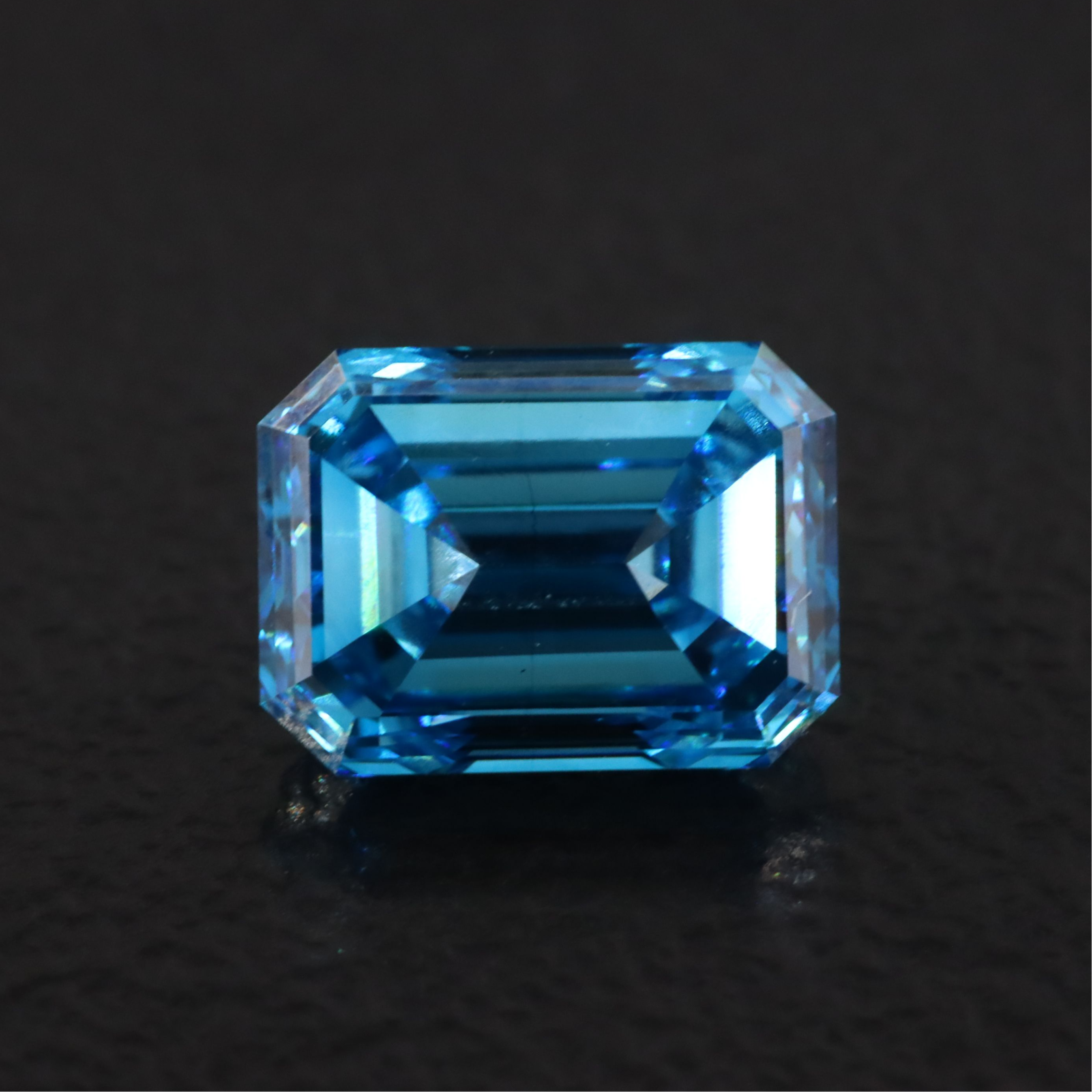 Loose 1.15 CT Lab Grown Fancy Blue Diamond with IGI Report