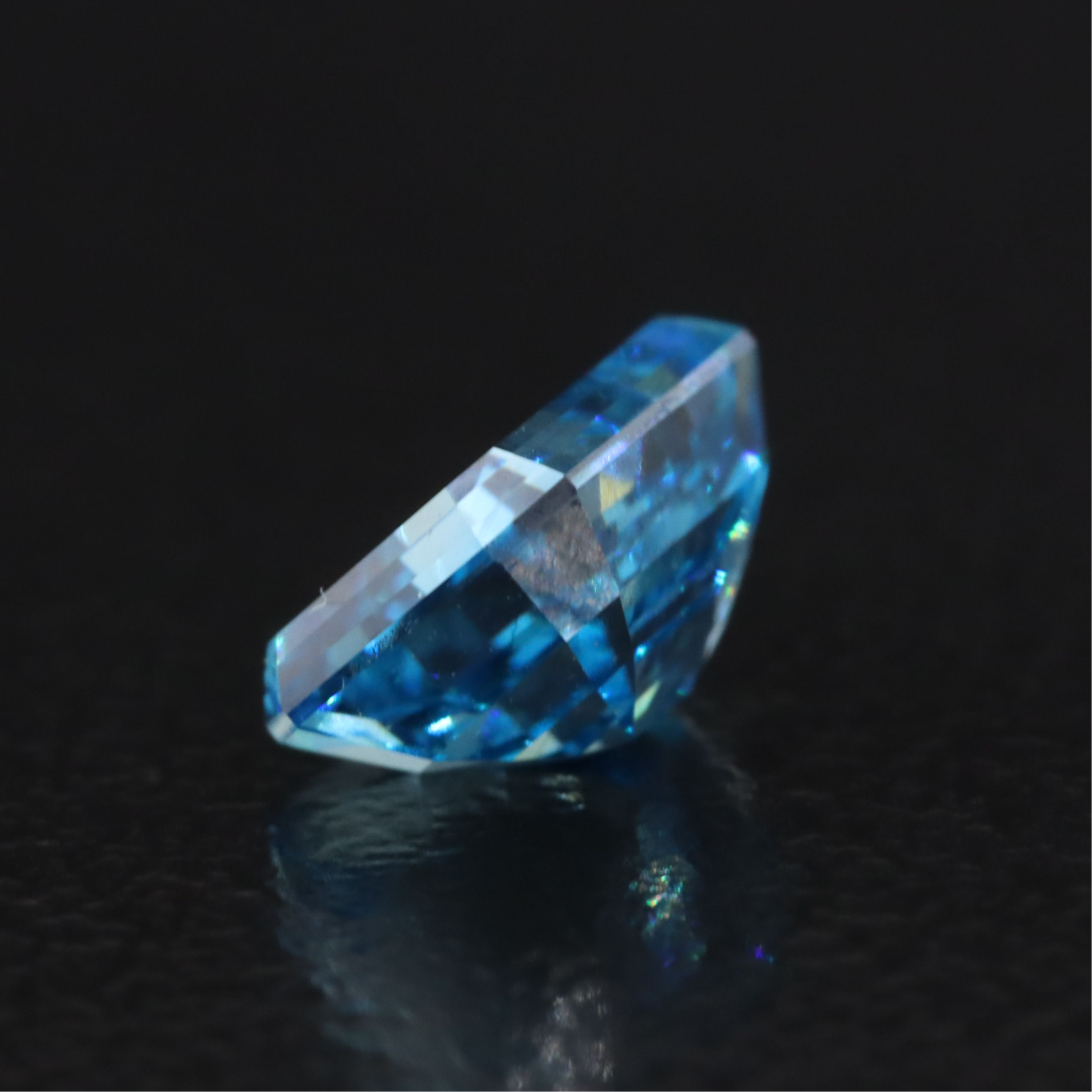 Loose 1.15 CT Lab Grown Fancy Blue Diamond with IGI Report