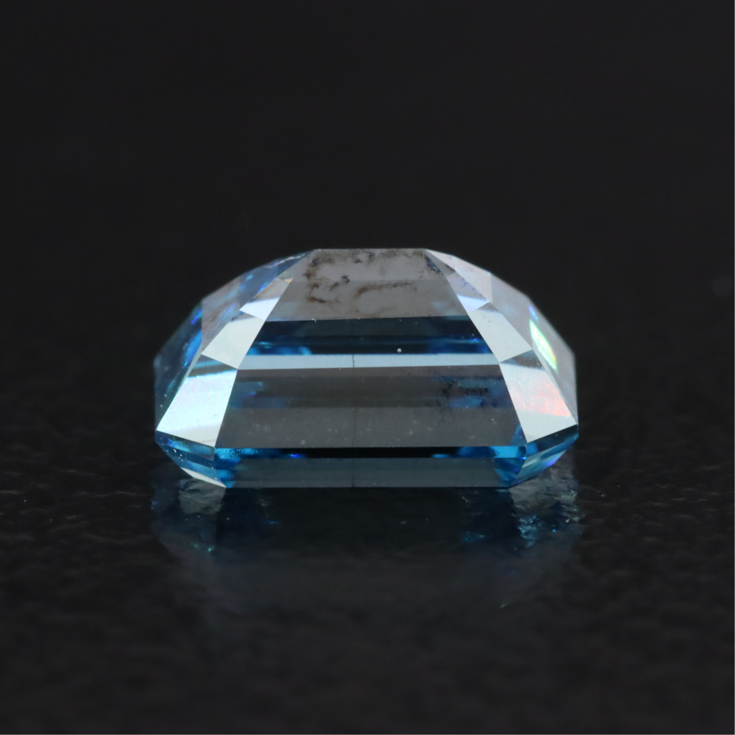 Loose 1.15 CT Lab Grown Fancy Blue Diamond with IGI Report