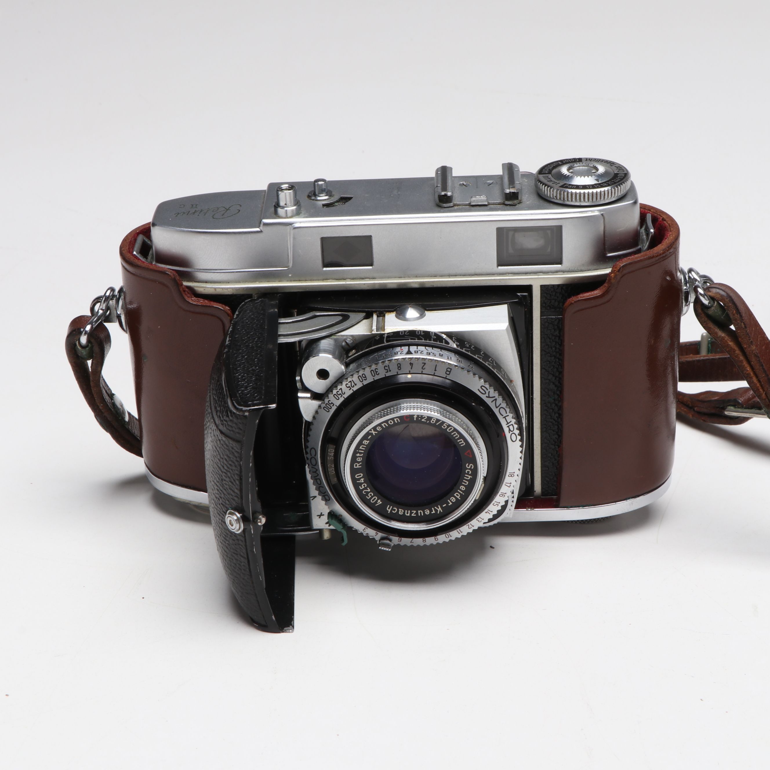 Kodak Retina IIc 35mm Film Camera with Other Accessories