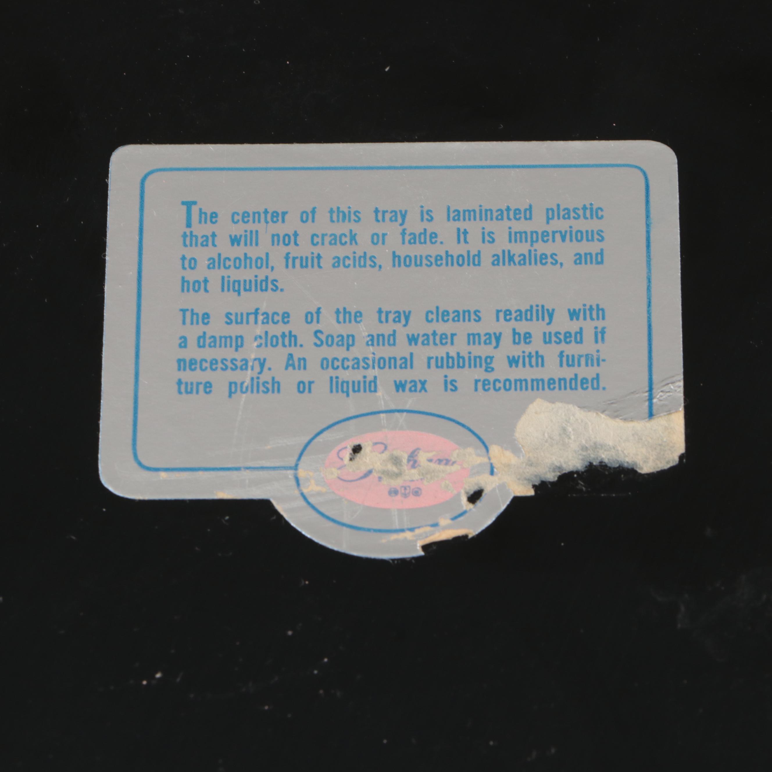 Gorham Sterling Silver Cordial Cups and Silver Plate Round Tray