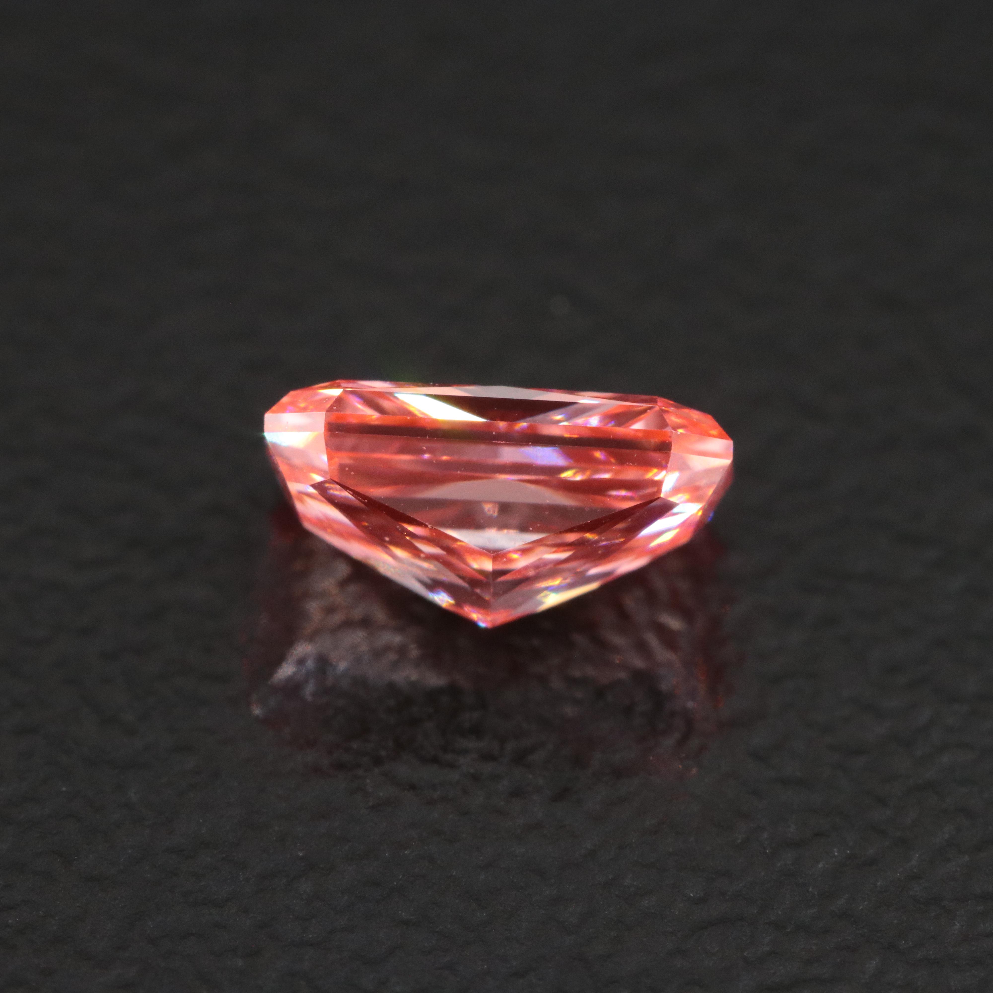 Loose 1.03 CT Lab Grown Fancy Pink Diamond with IGI Report