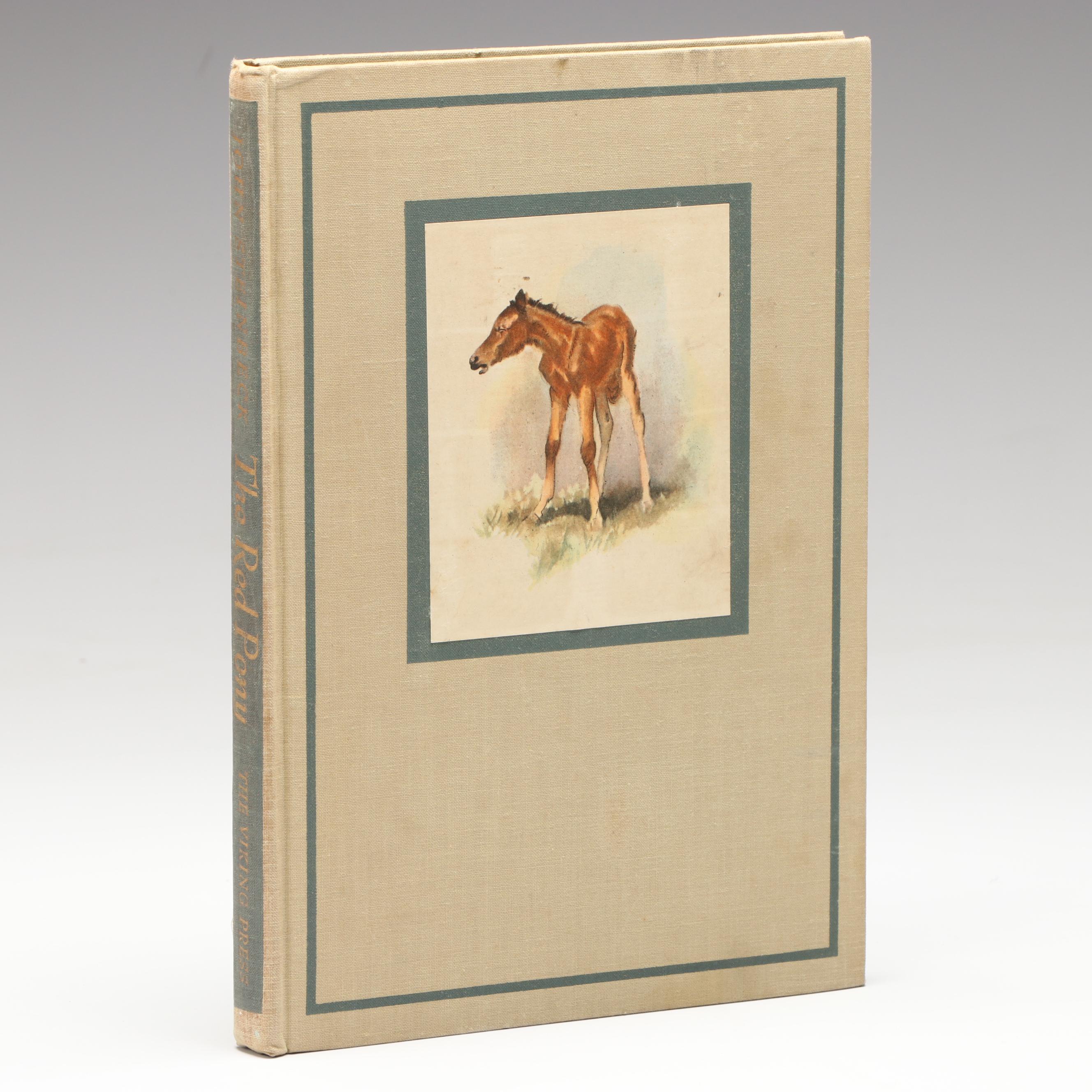 First Illustrated Edition "The Red Pony" by John Steinbeck, 1945