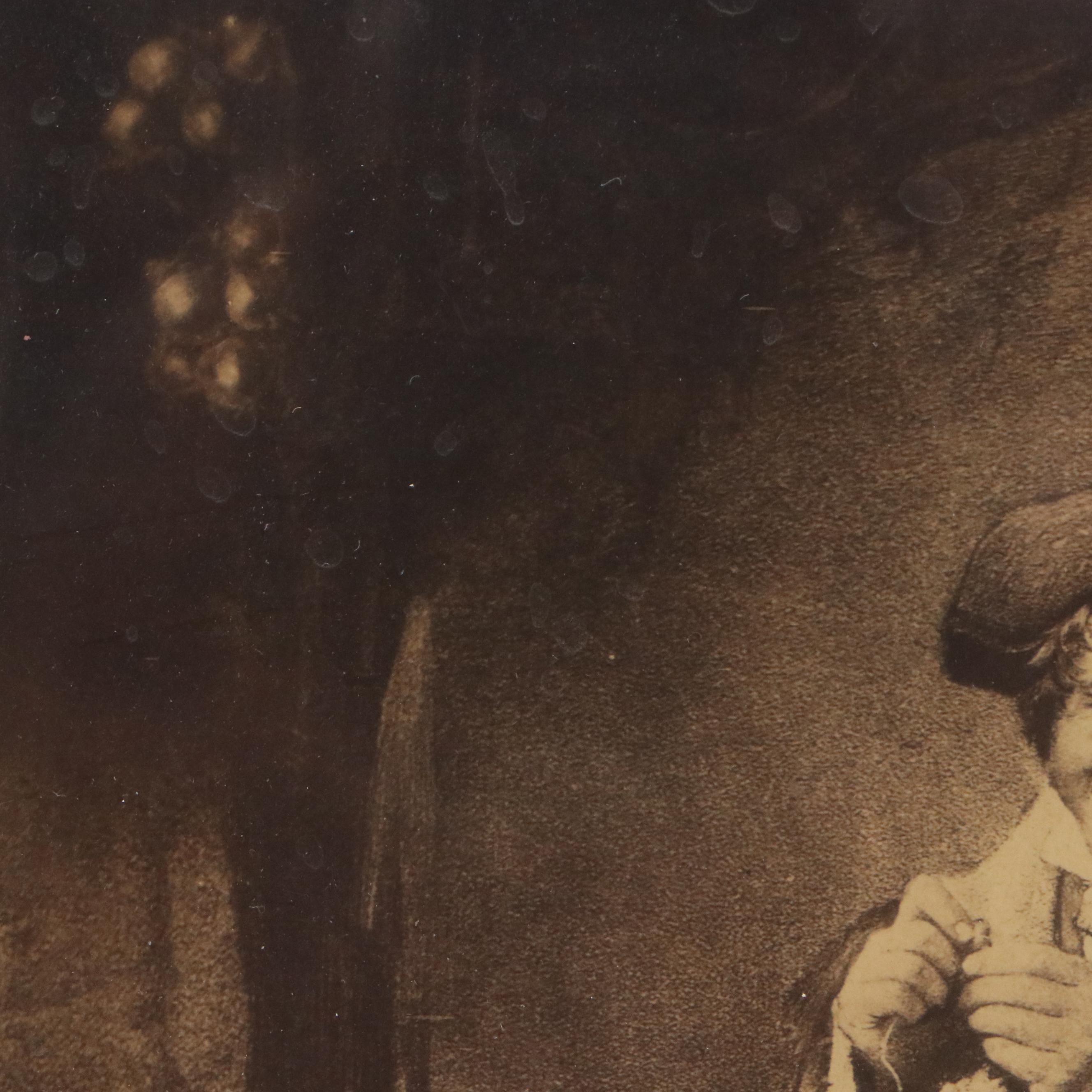 Offset Lithograph After Currier and Ives "Married" and More