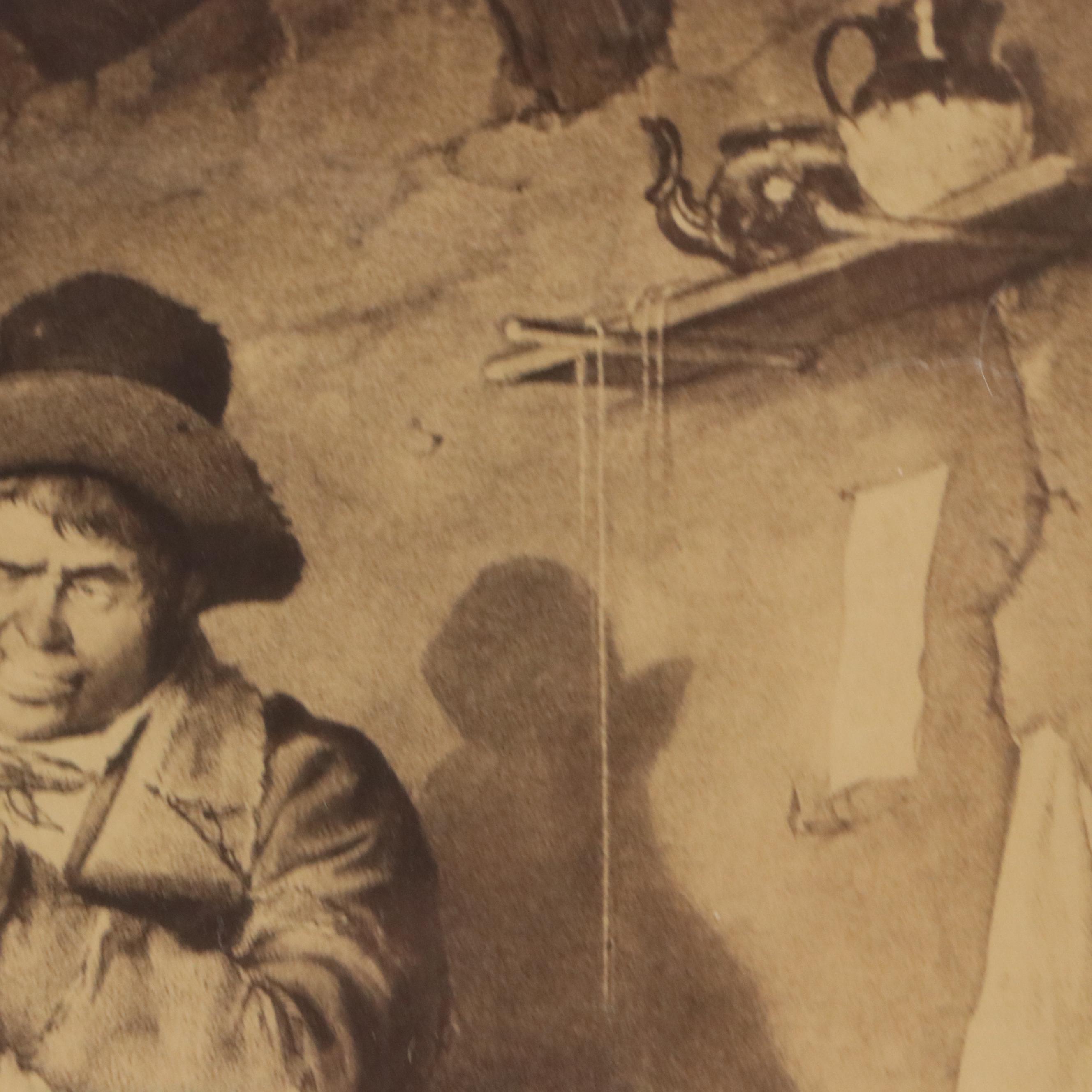 Offset Lithograph After Currier and Ives "Married" and More