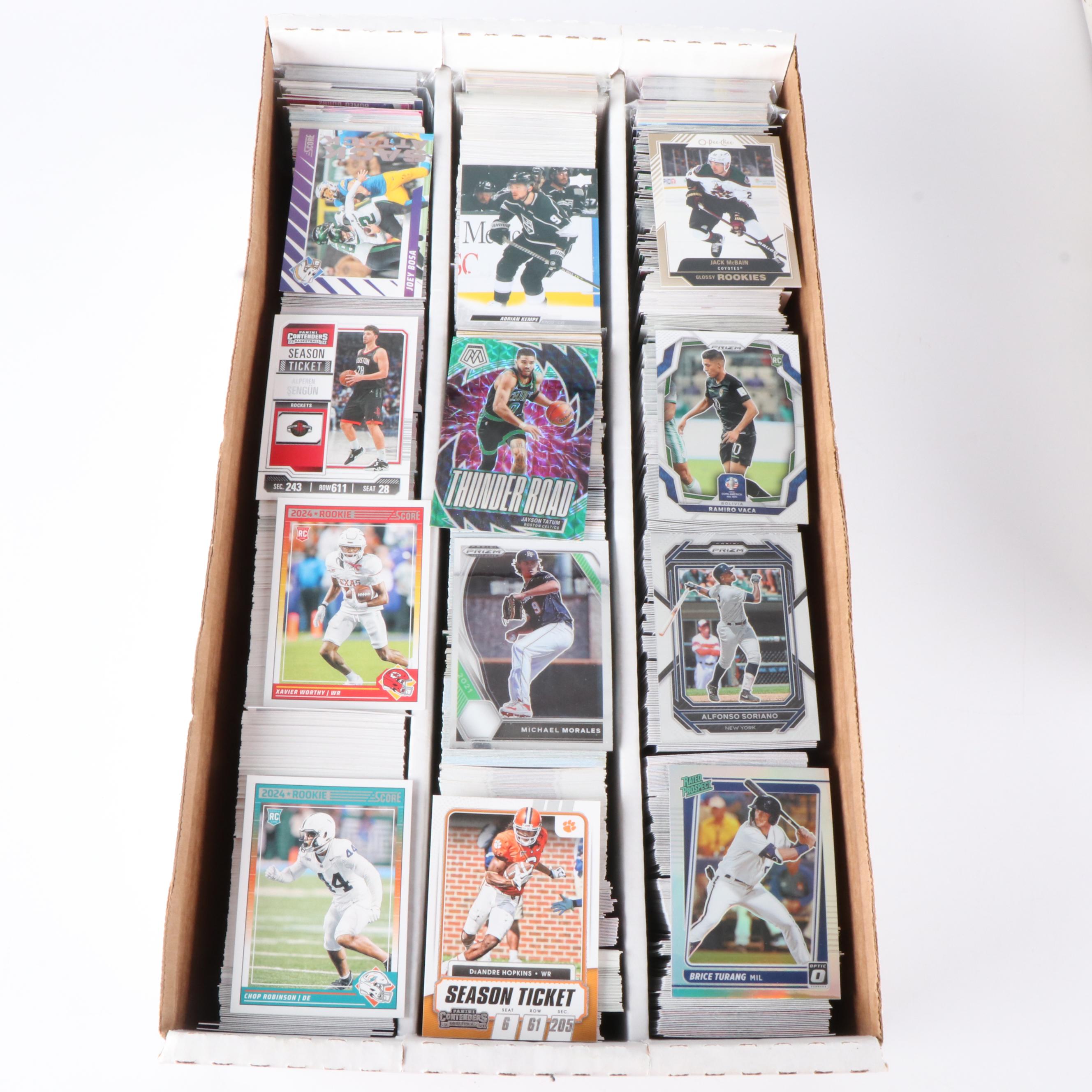 Topps Chrome with Other Sports Cards Featuring Ellly De La Cruz Rookies and More