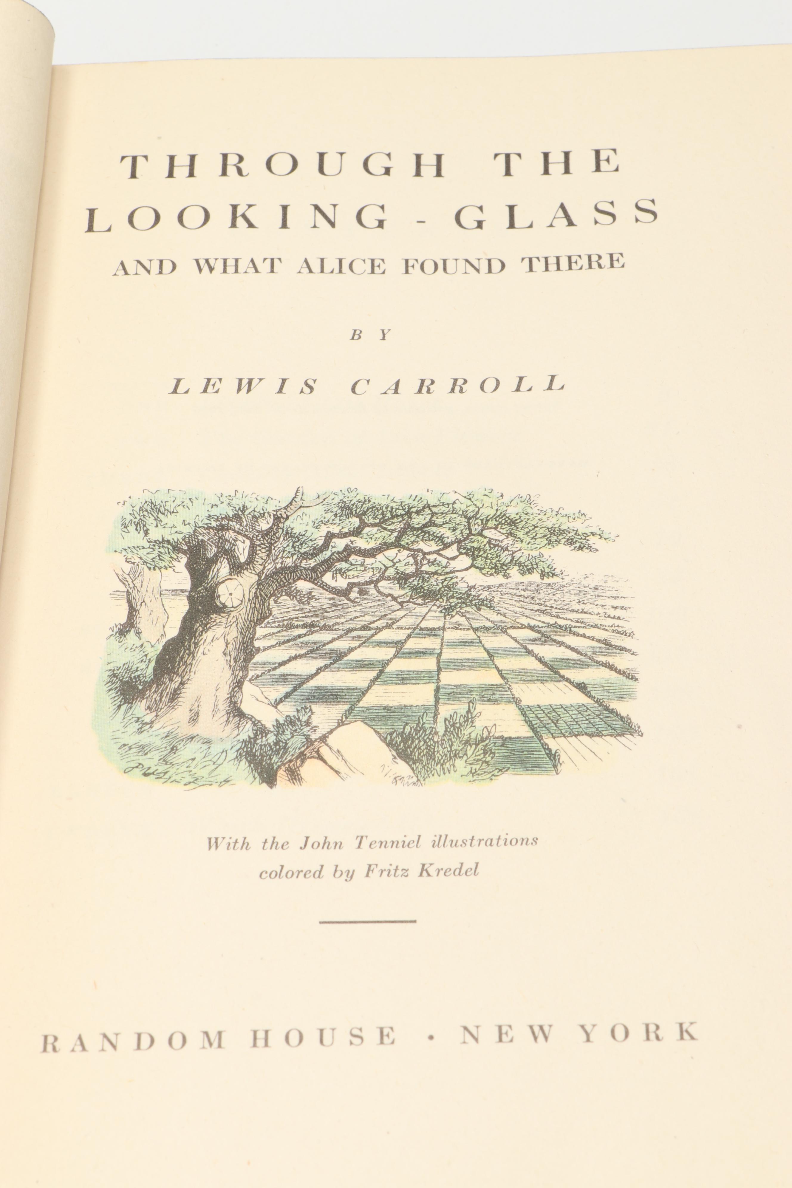 Illustrated "Alice in Wonderland" and "Through the Looking-Glass" Box Set, 1946
