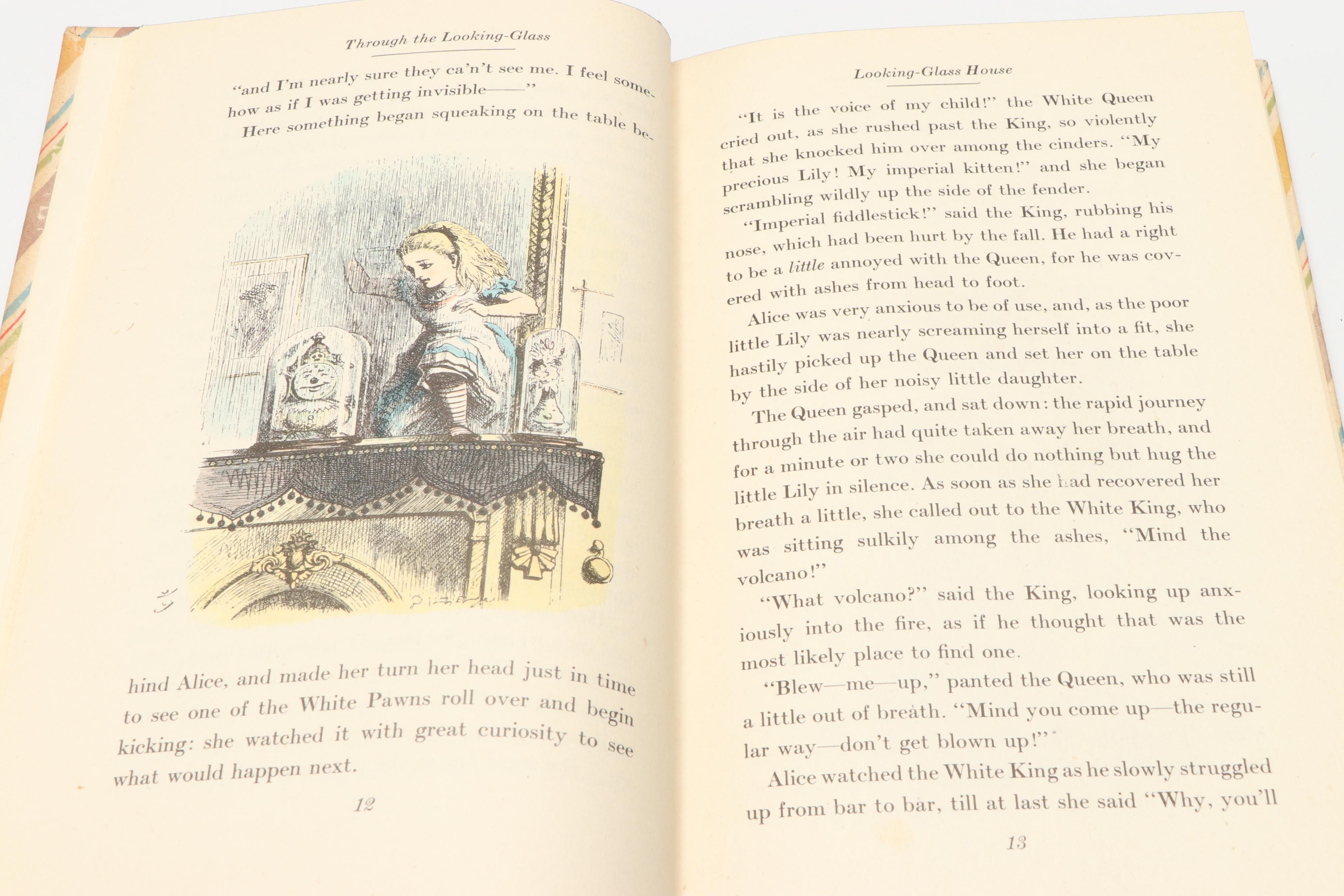 Illustrated "Alice in Wonderland" and "Through the Looking-Glass" Box Set, 1946