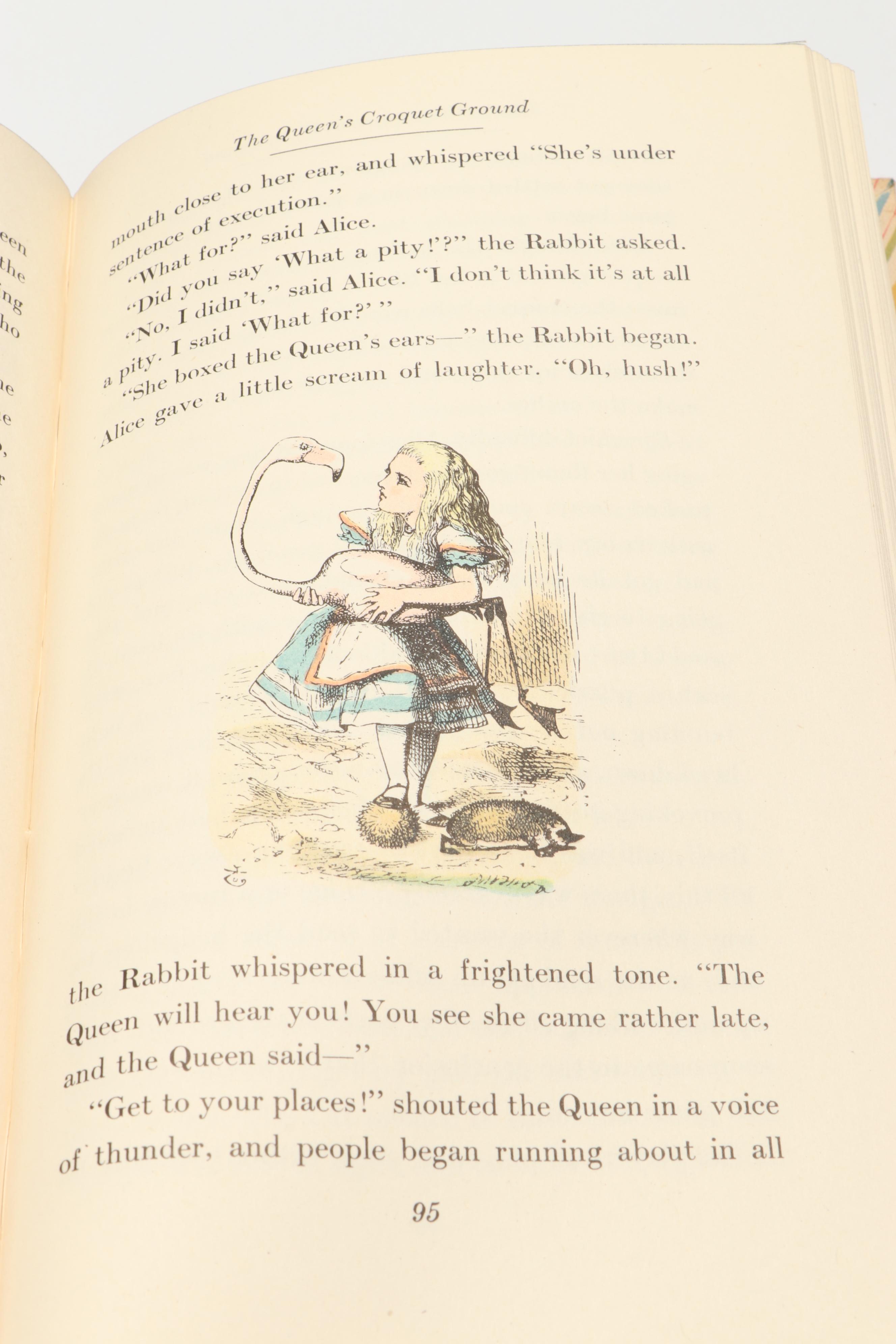 Illustrated "Alice in Wonderland" and "Through the Looking-Glass" Box Set, 1946