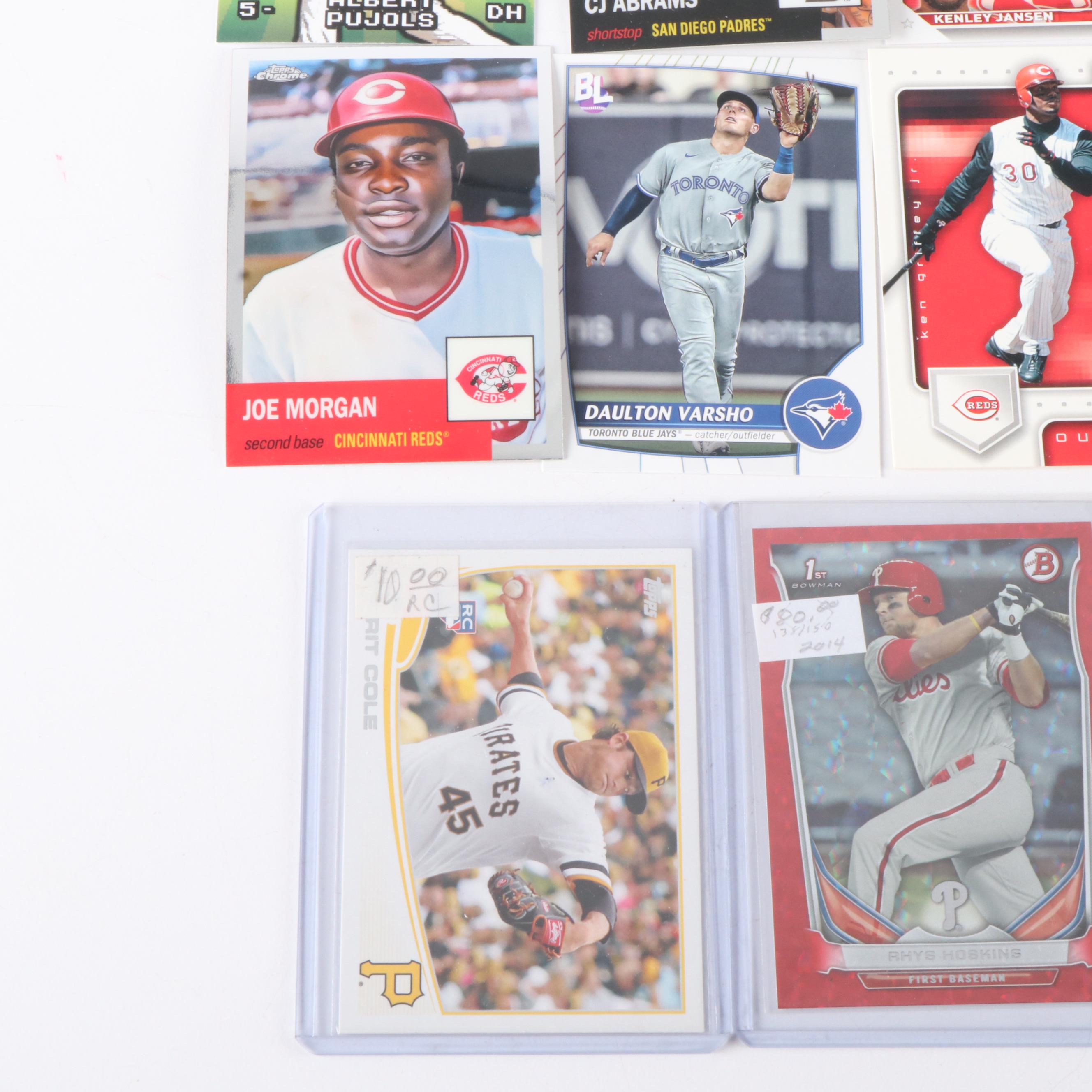 Topps with Other Sports Cards Featuring Mookie Betts and Max Scherzer Rookies
