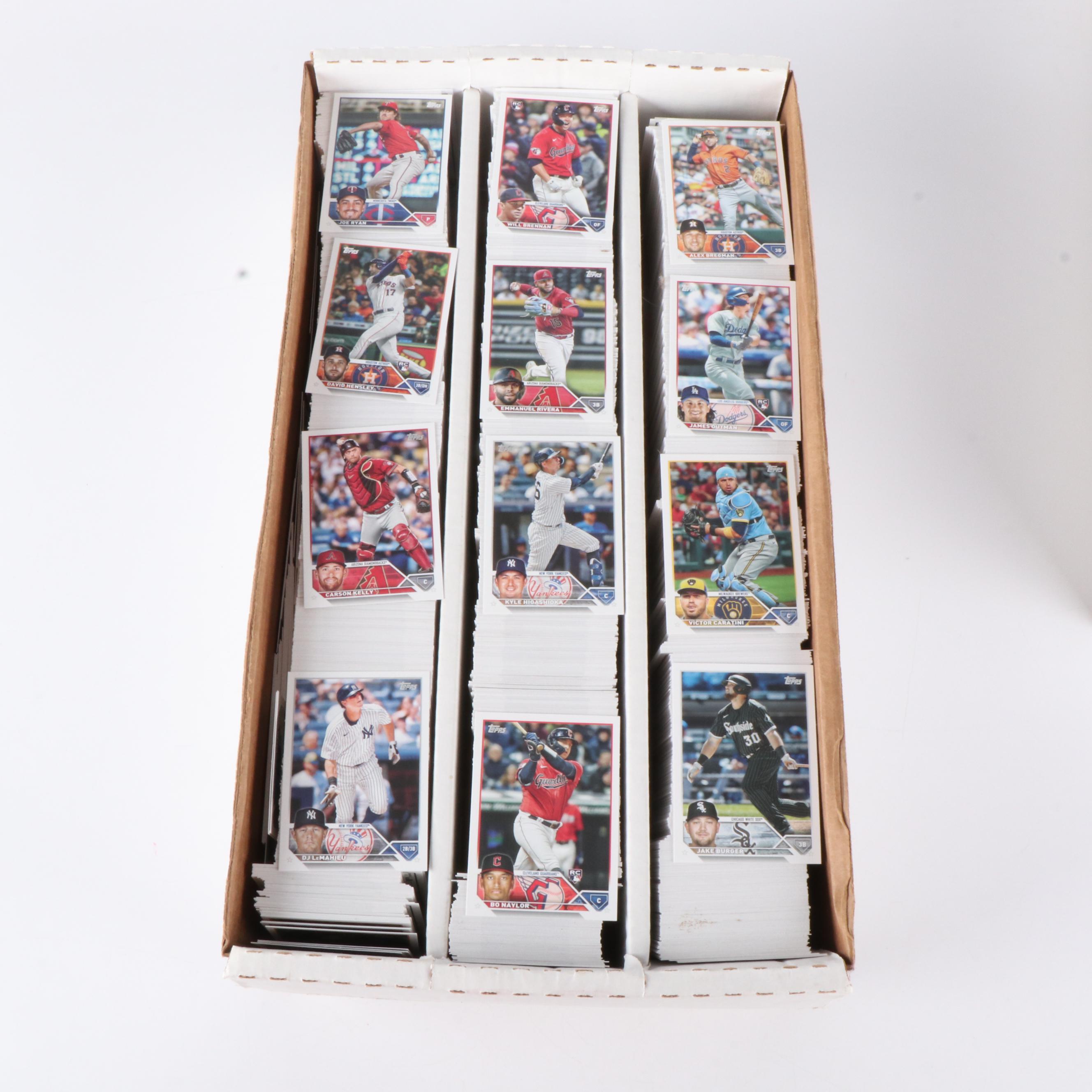 Topps with Other Sports Cards Featuring Mookie Betts and Max Scherzer Rookies