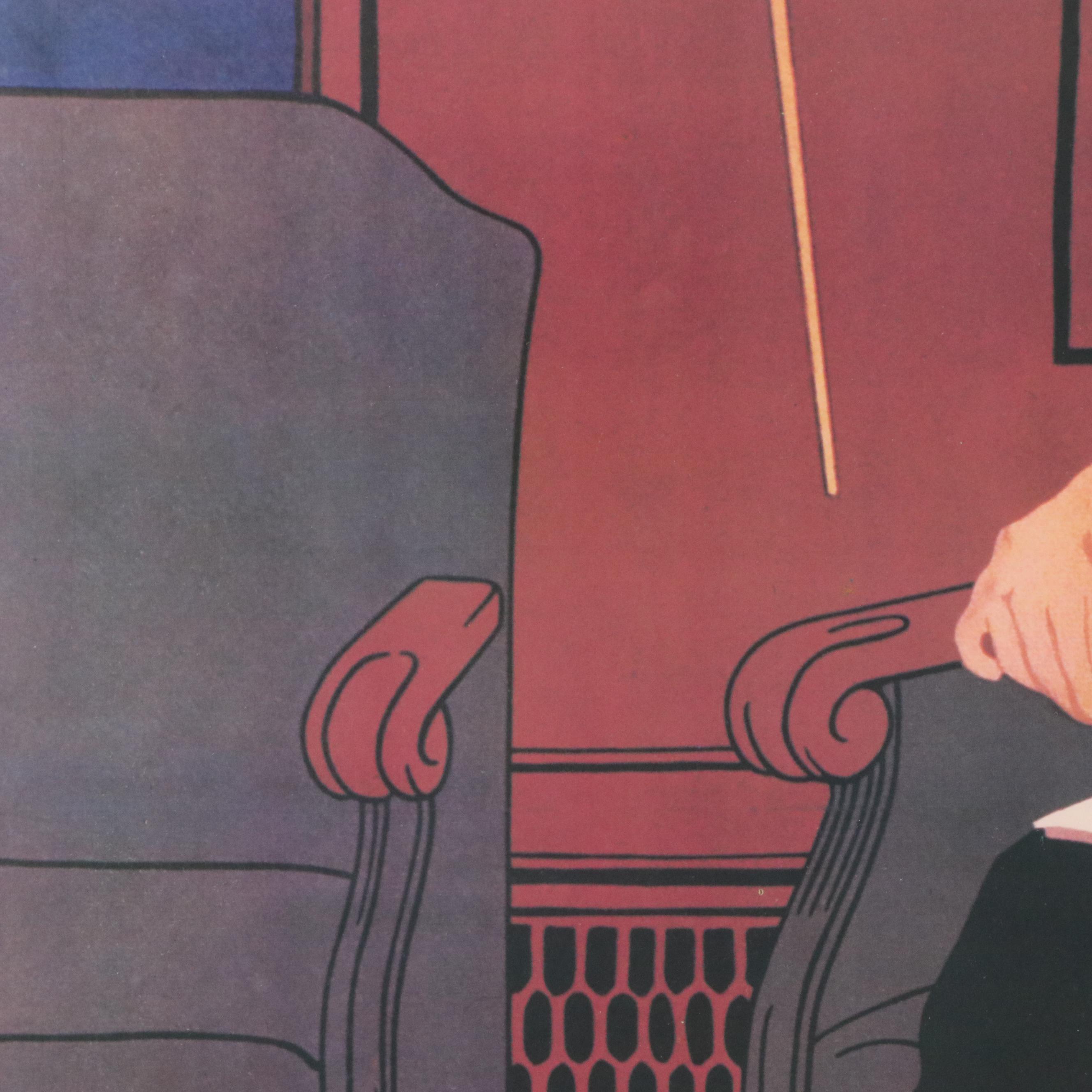 North Shore Line Offset Lithograph Poster "Comfort"