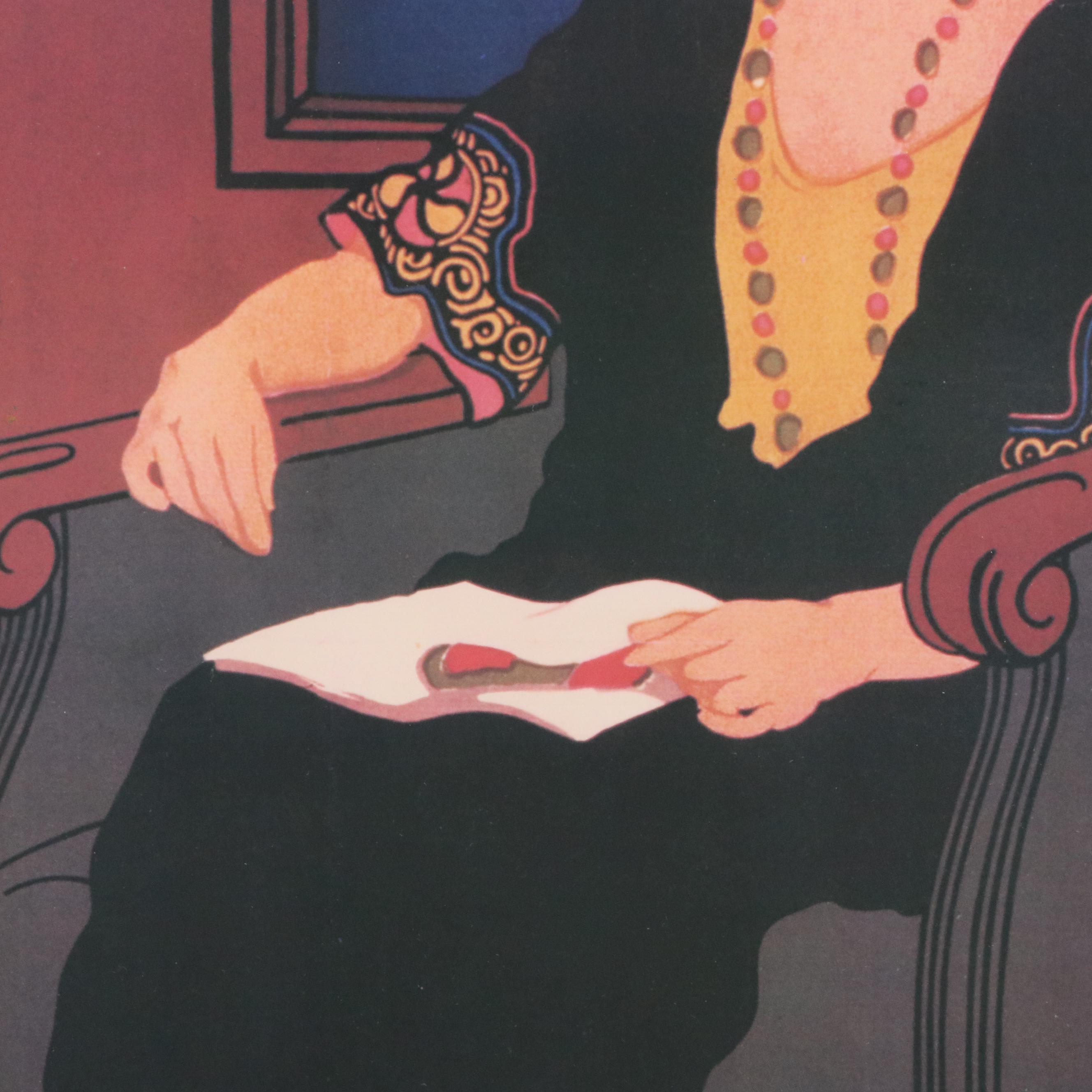 North Shore Line Offset Lithograph Poster "Comfort"