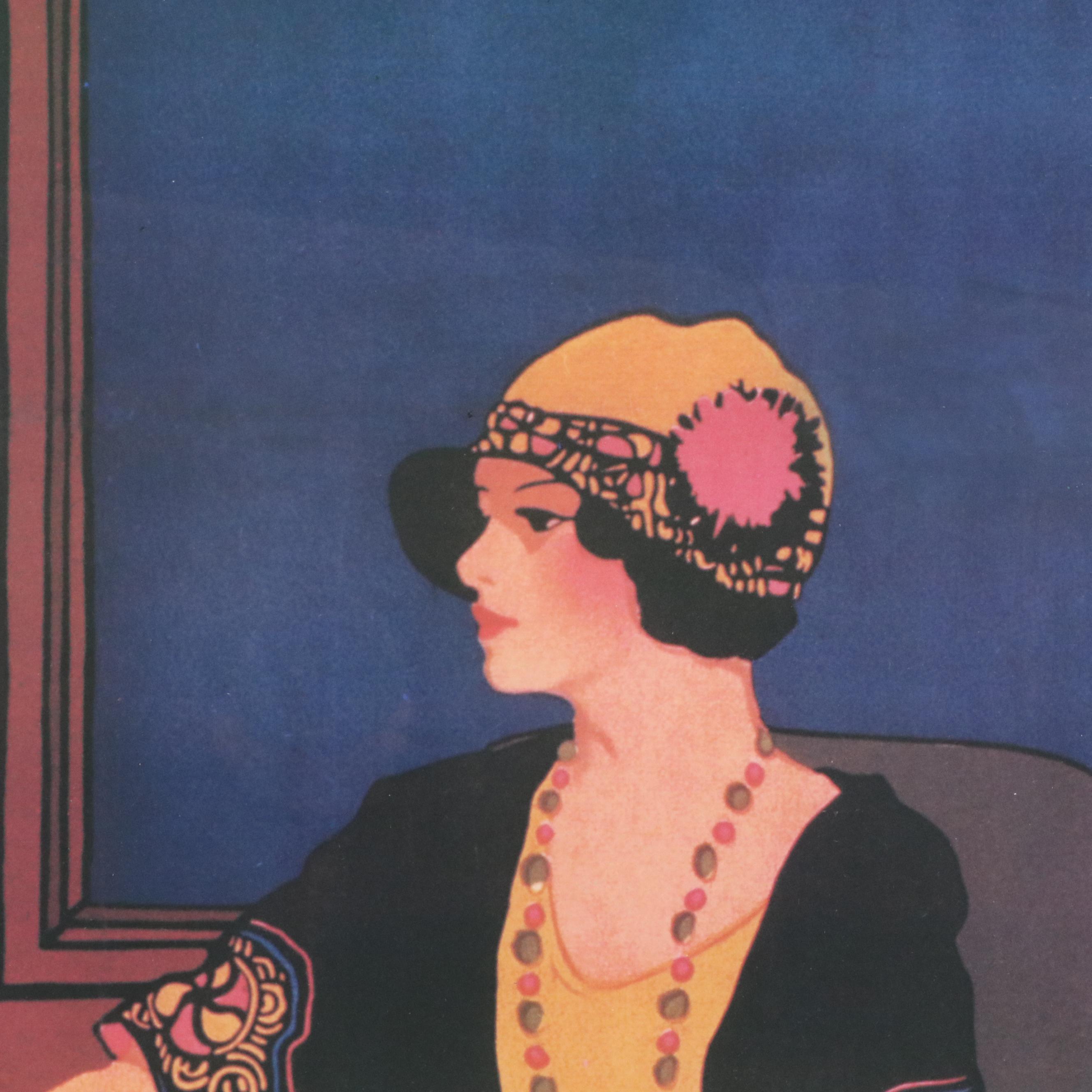 North Shore Line Offset Lithograph Poster "Comfort"