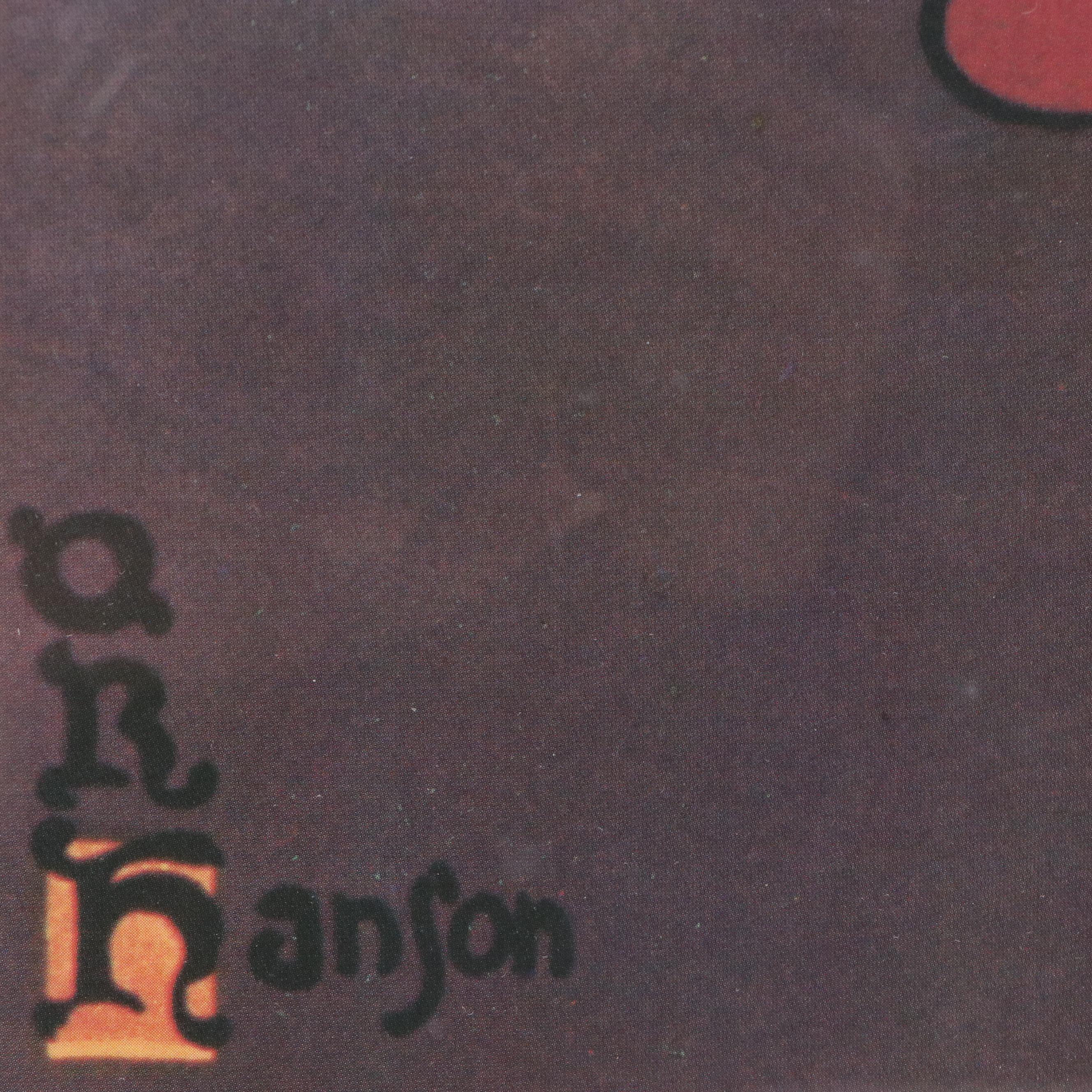 North Shore Line Offset Lithograph Poster "Comfort"