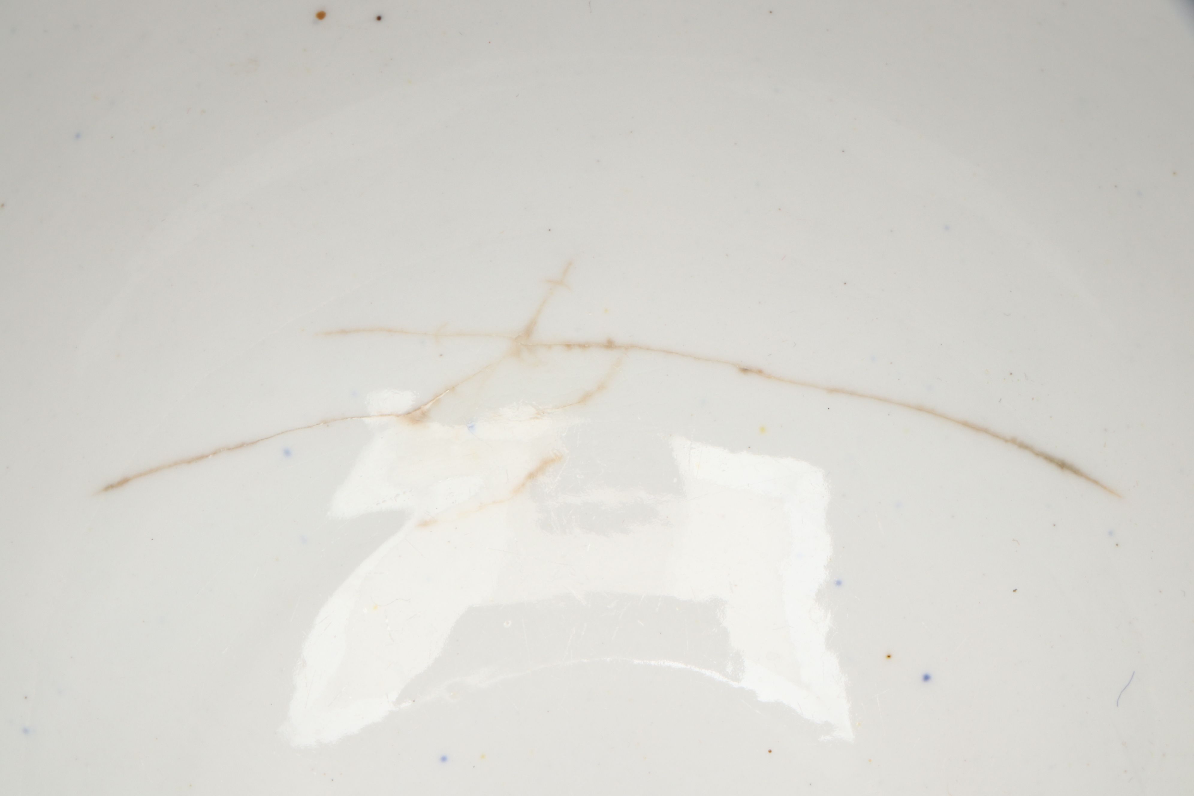 Dr. Wall Worcester Leaf Plate and Platter with Other English Imari Tableware