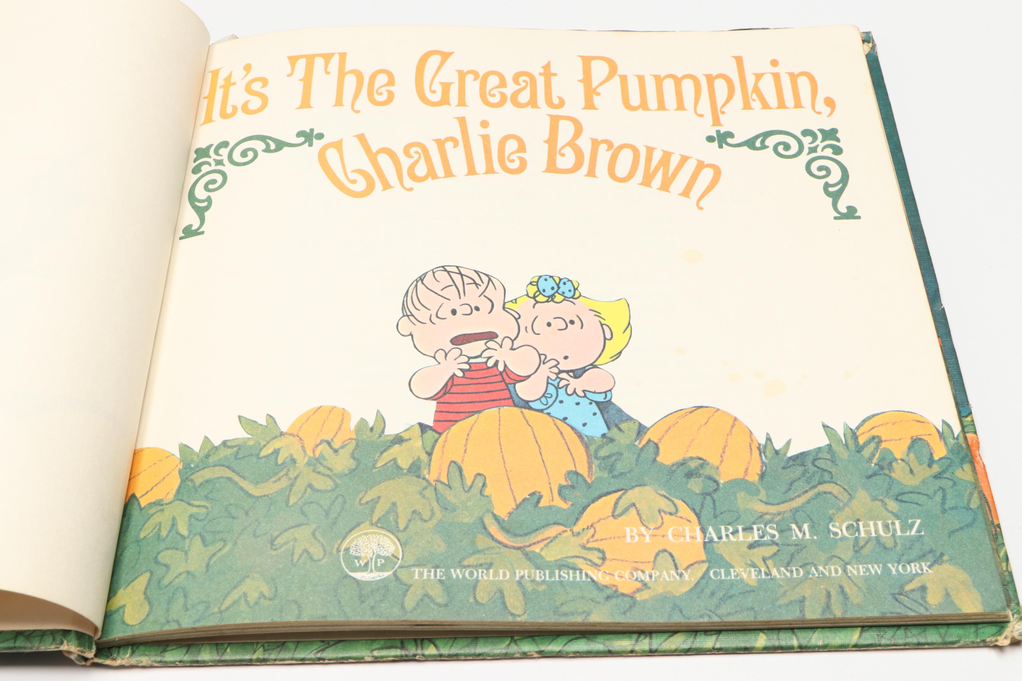 First Edition "It's The Great Pumpkin, Charlie Brown" by Charles M. Schulz, 1967