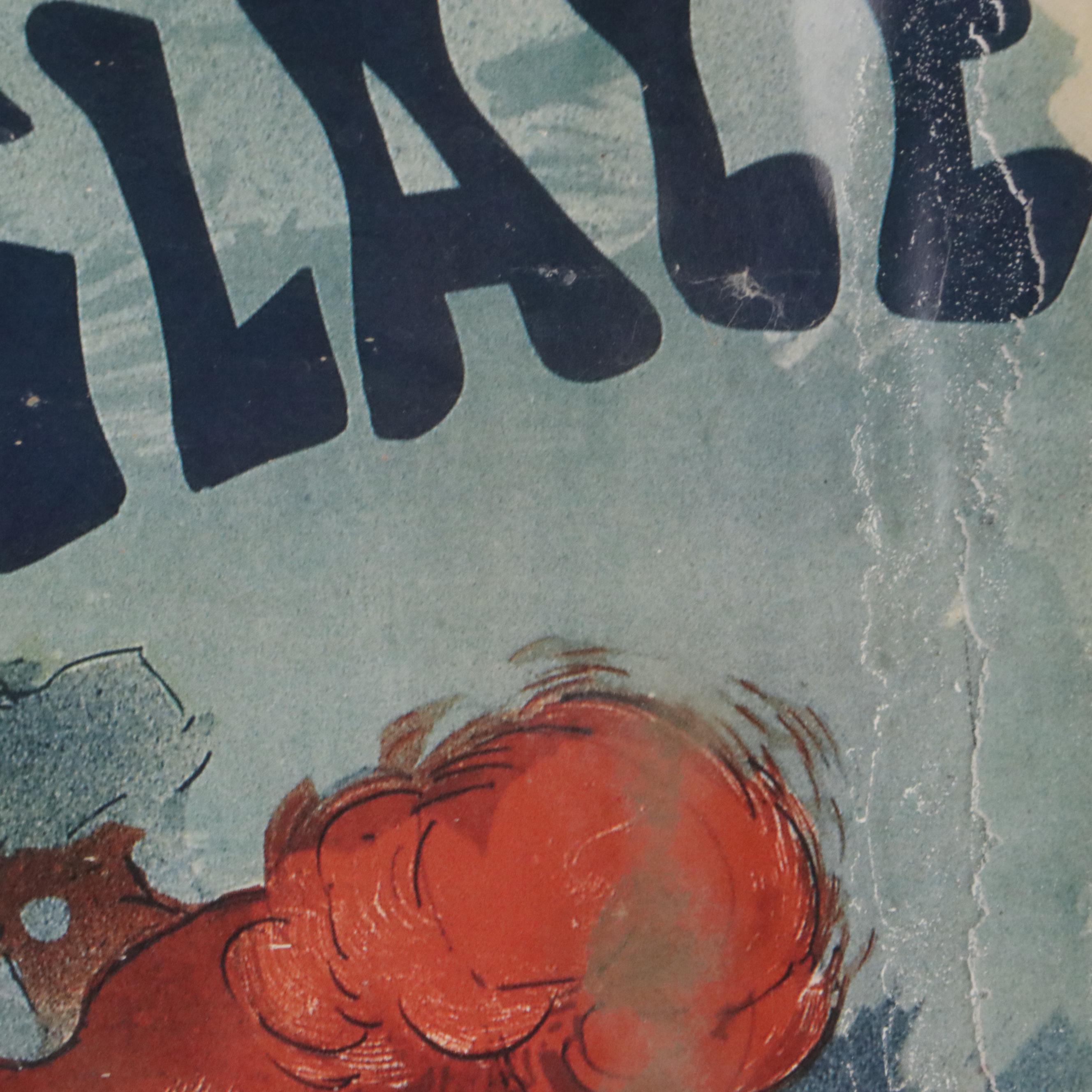 Offset Lithograph After Jules Cheret "Palais de Glace, Champs-Élysées"