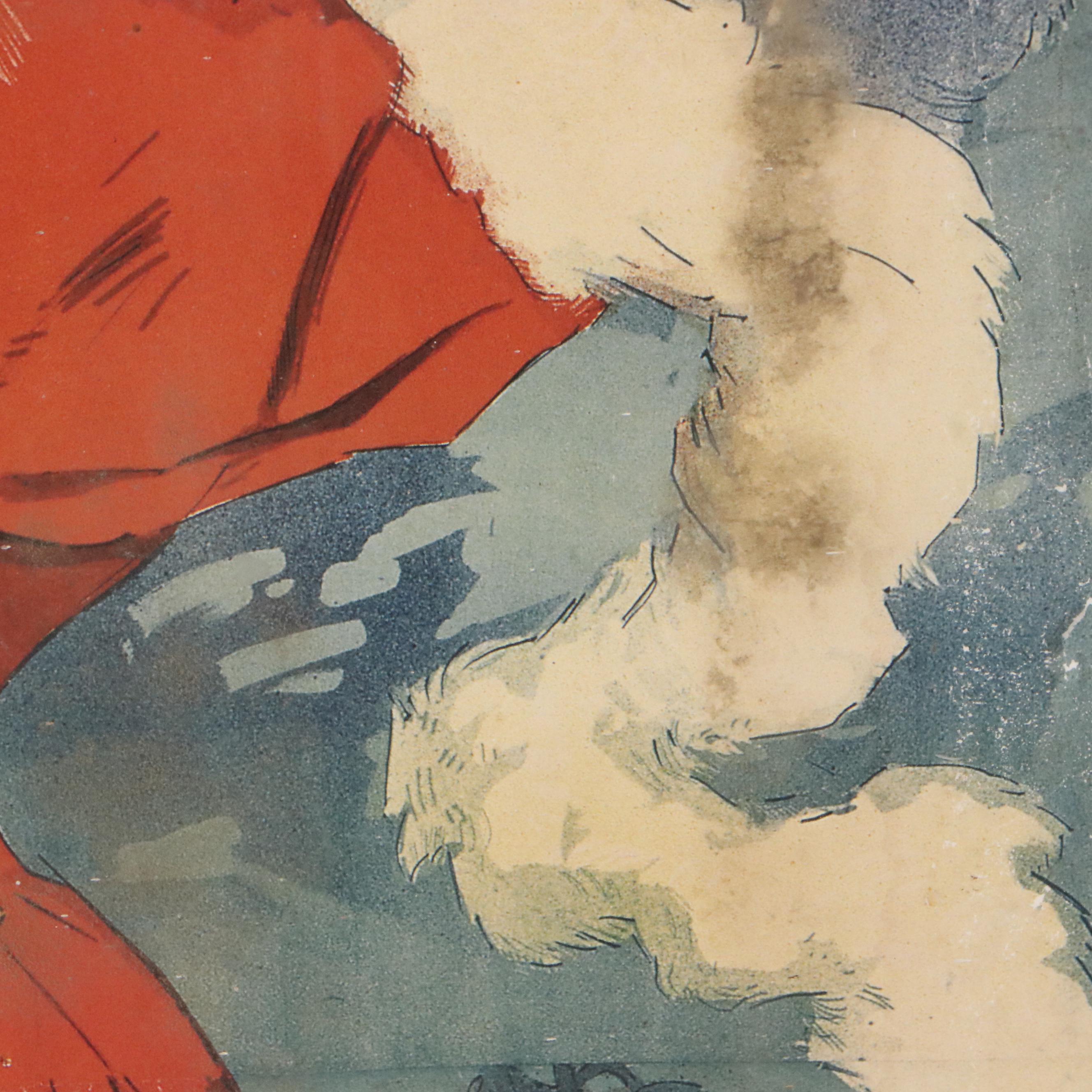 Offset Lithograph After Jules Cheret "Palais de Glace, Champs-Élysées"