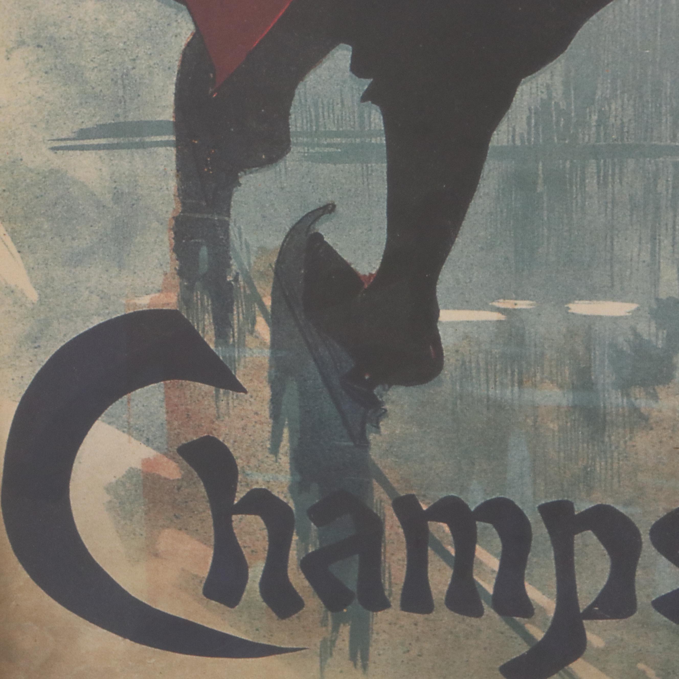 Offset Lithograph After Jules Cheret "Palais de Glace, Champs-Élysées"