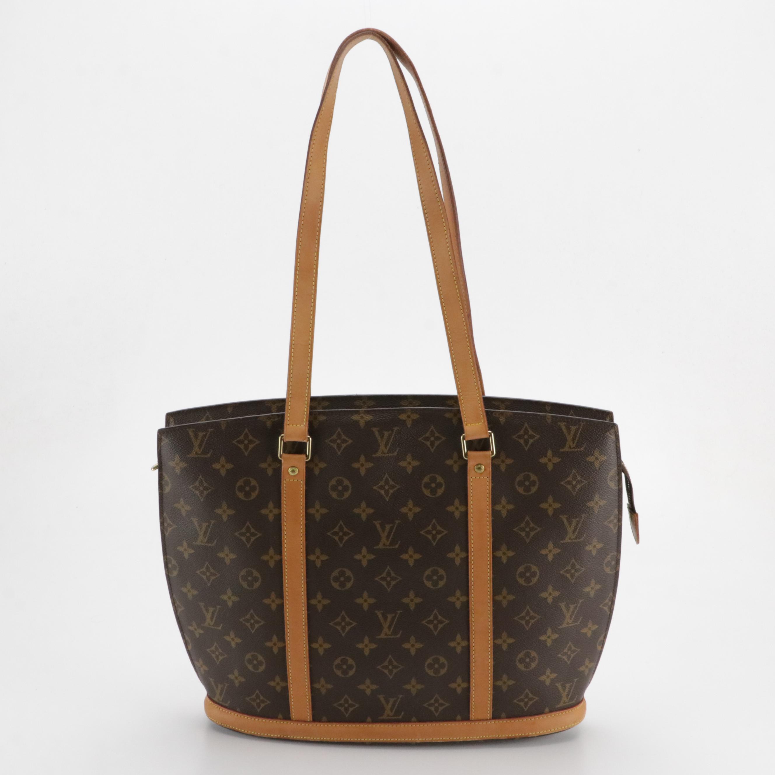 Louis Vuitton Babylone Shoulder Bag in Monogram Canvas and Leather