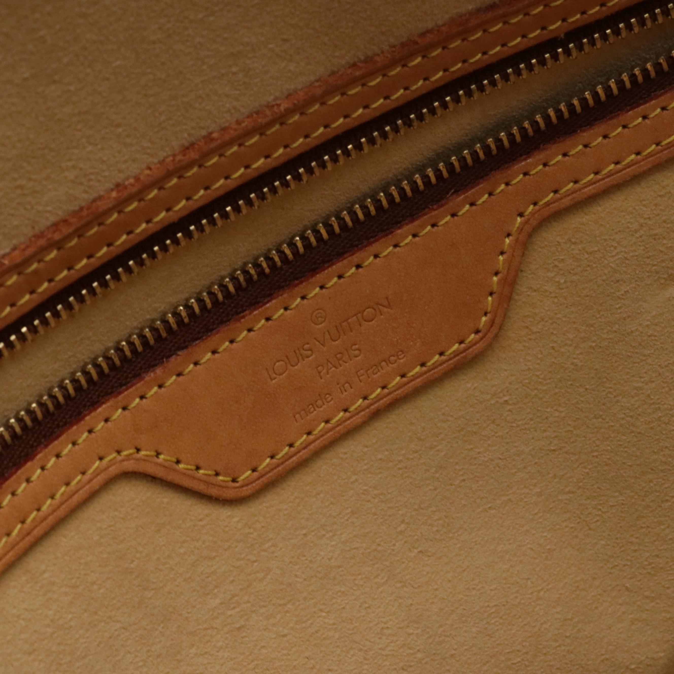 Louis Vuitton Babylone Shoulder Bag in Monogram Canvas and Leather