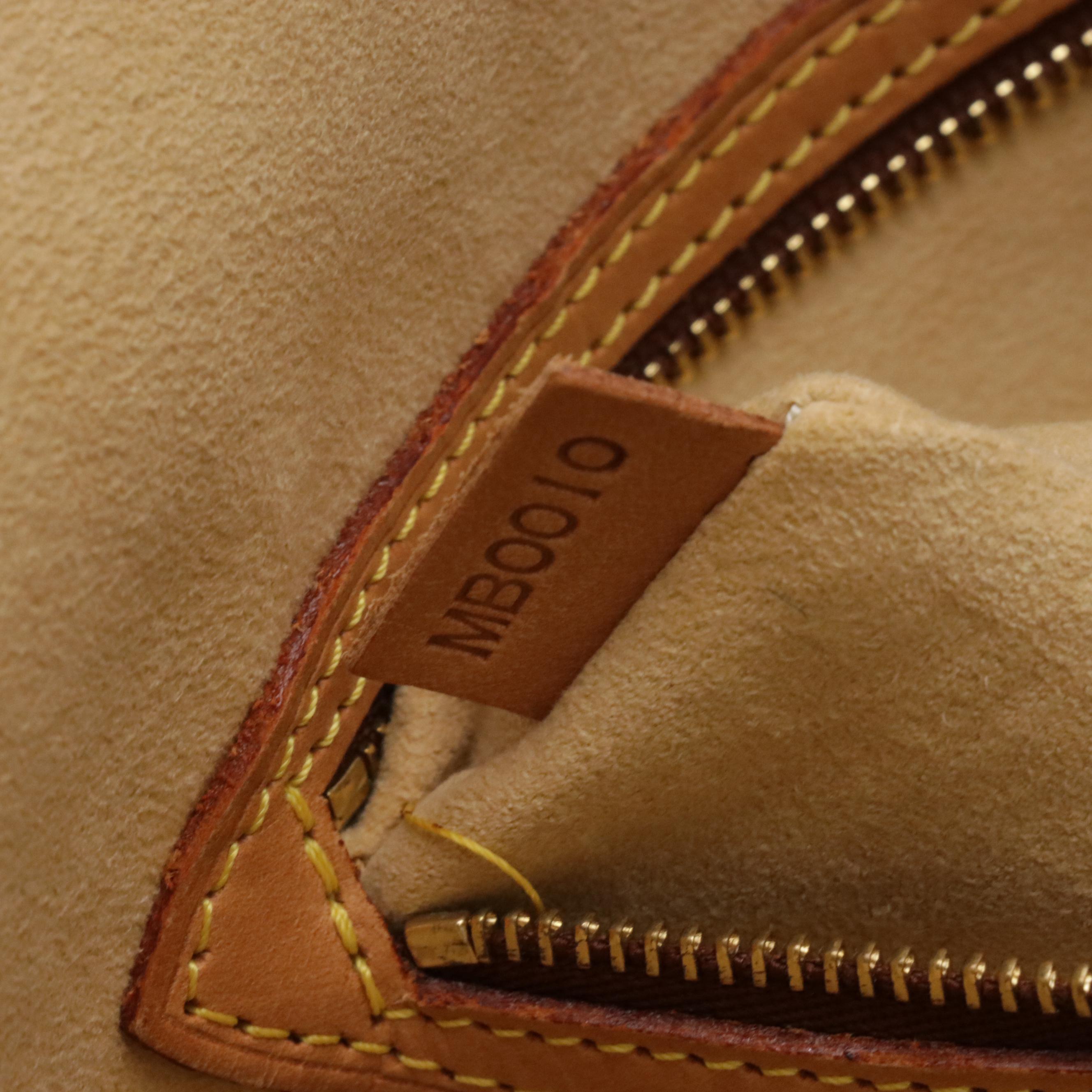 Louis Vuitton Babylone Shoulder Bag in Monogram Canvas and Leather