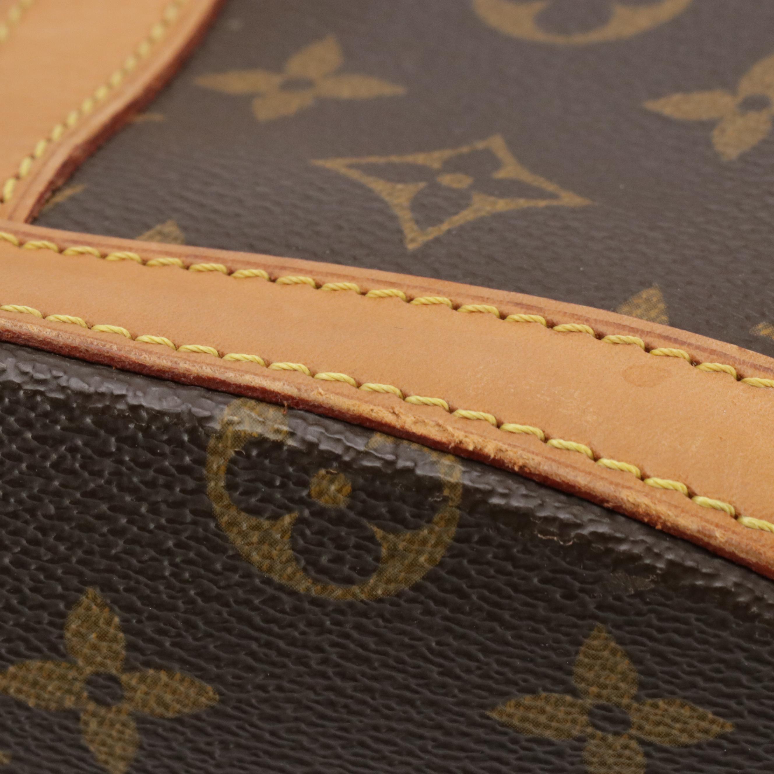 Louis Vuitton Babylone Shoulder Bag in Monogram Canvas and Leather