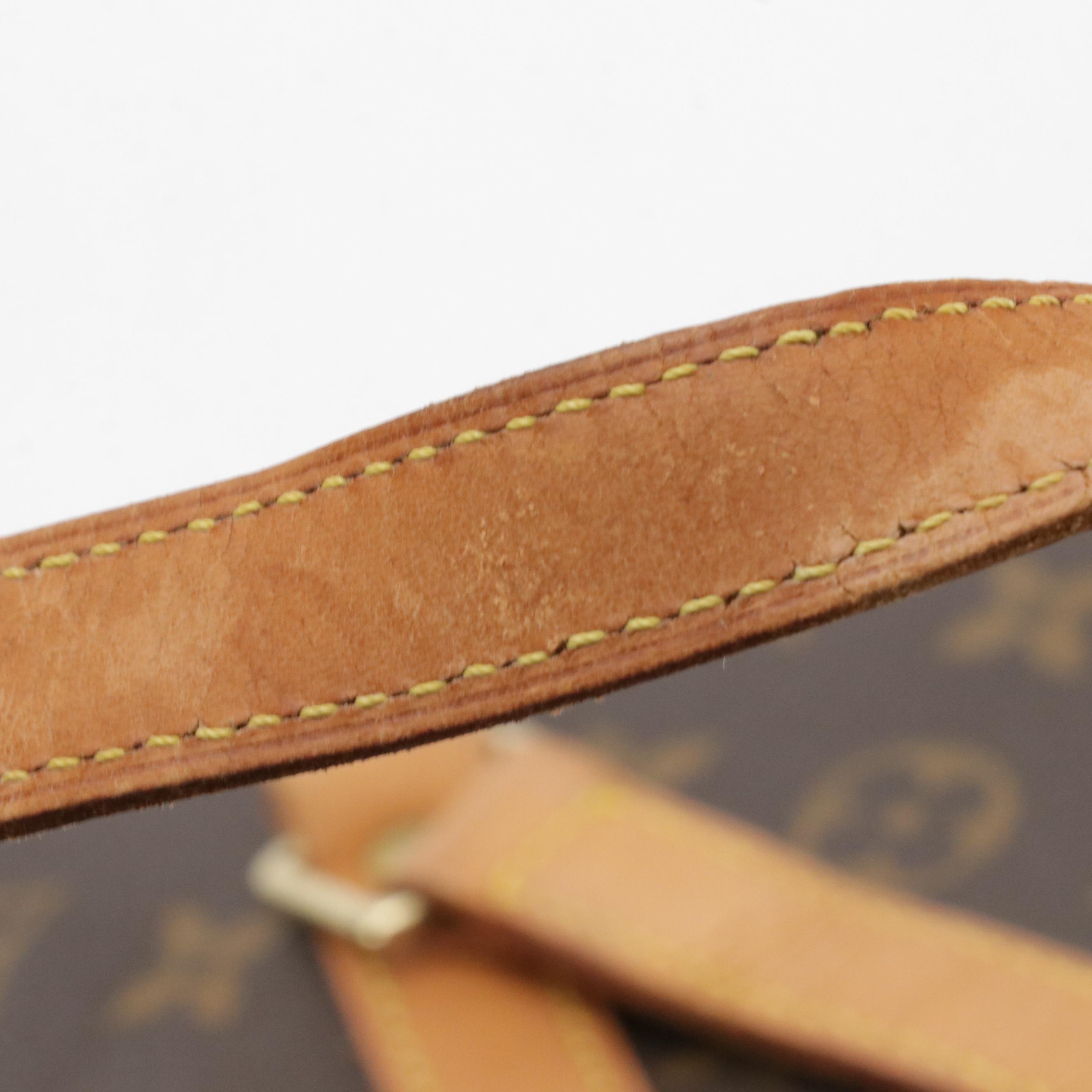 Louis Vuitton Babylone Shoulder Bag in Monogram Canvas and Leather