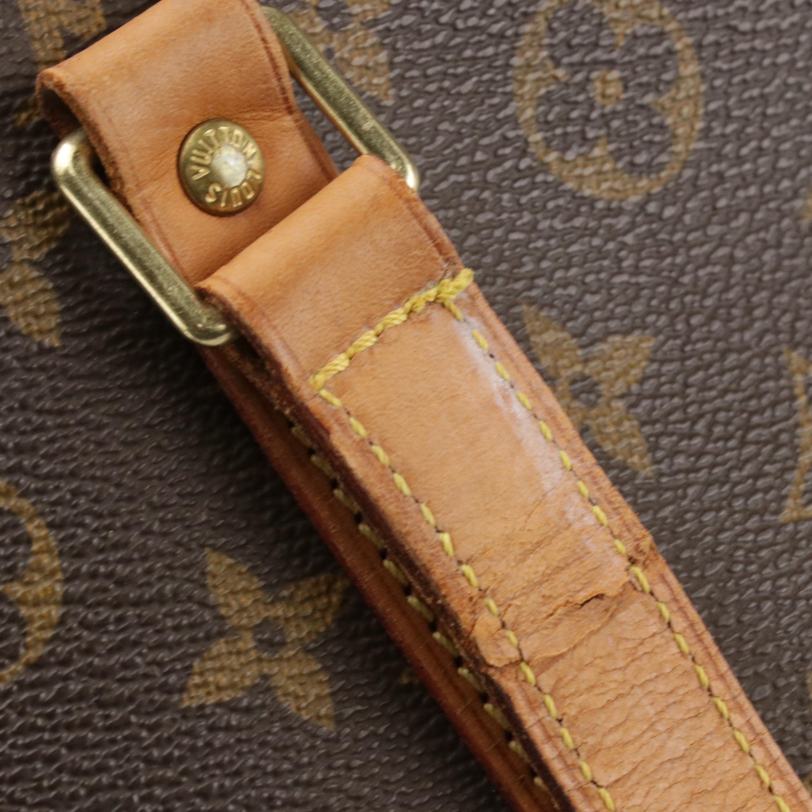 Louis Vuitton Babylone Shoulder Bag in Monogram Canvas and Leather