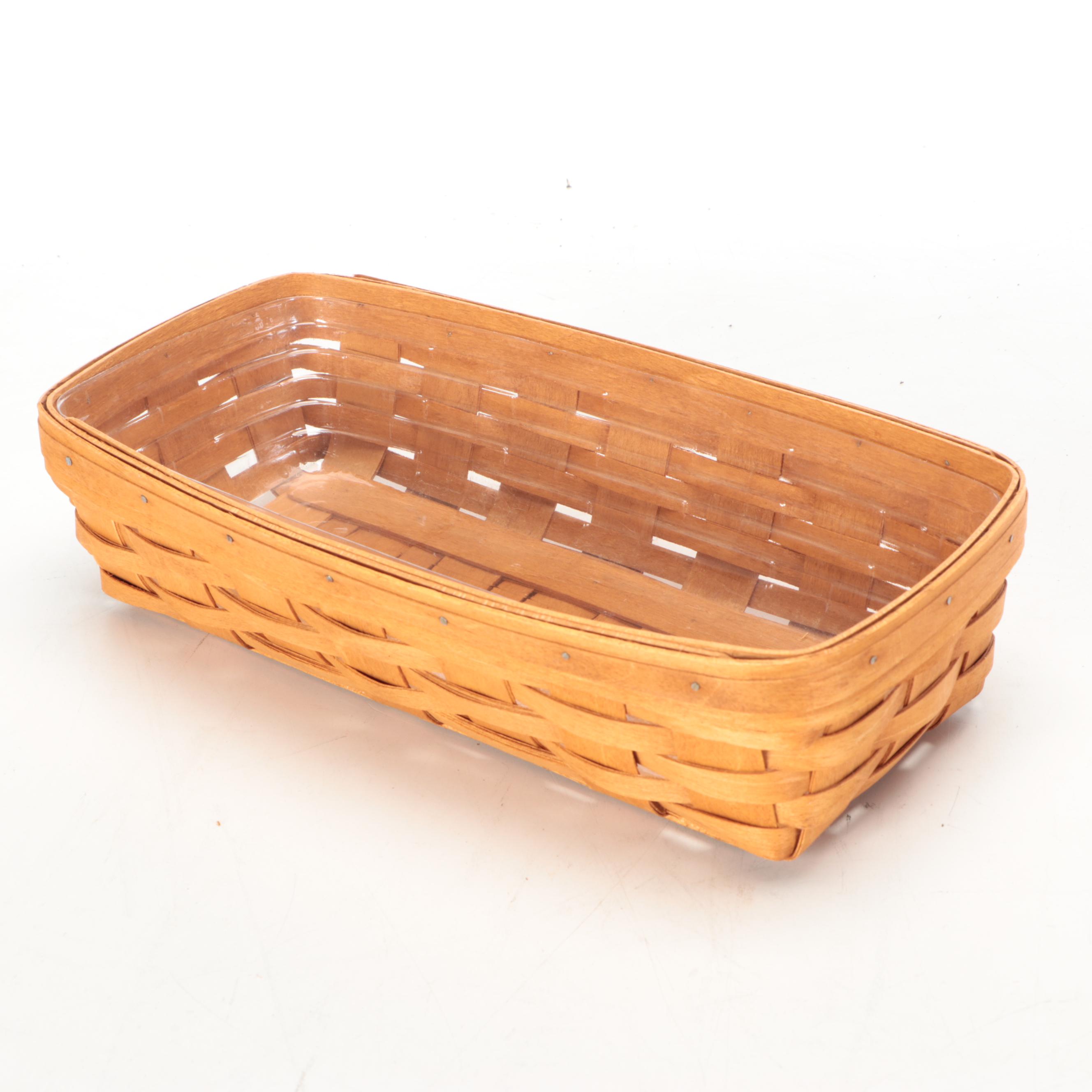 Ohio Made Longaberger Hand-Woven Wood Baskets