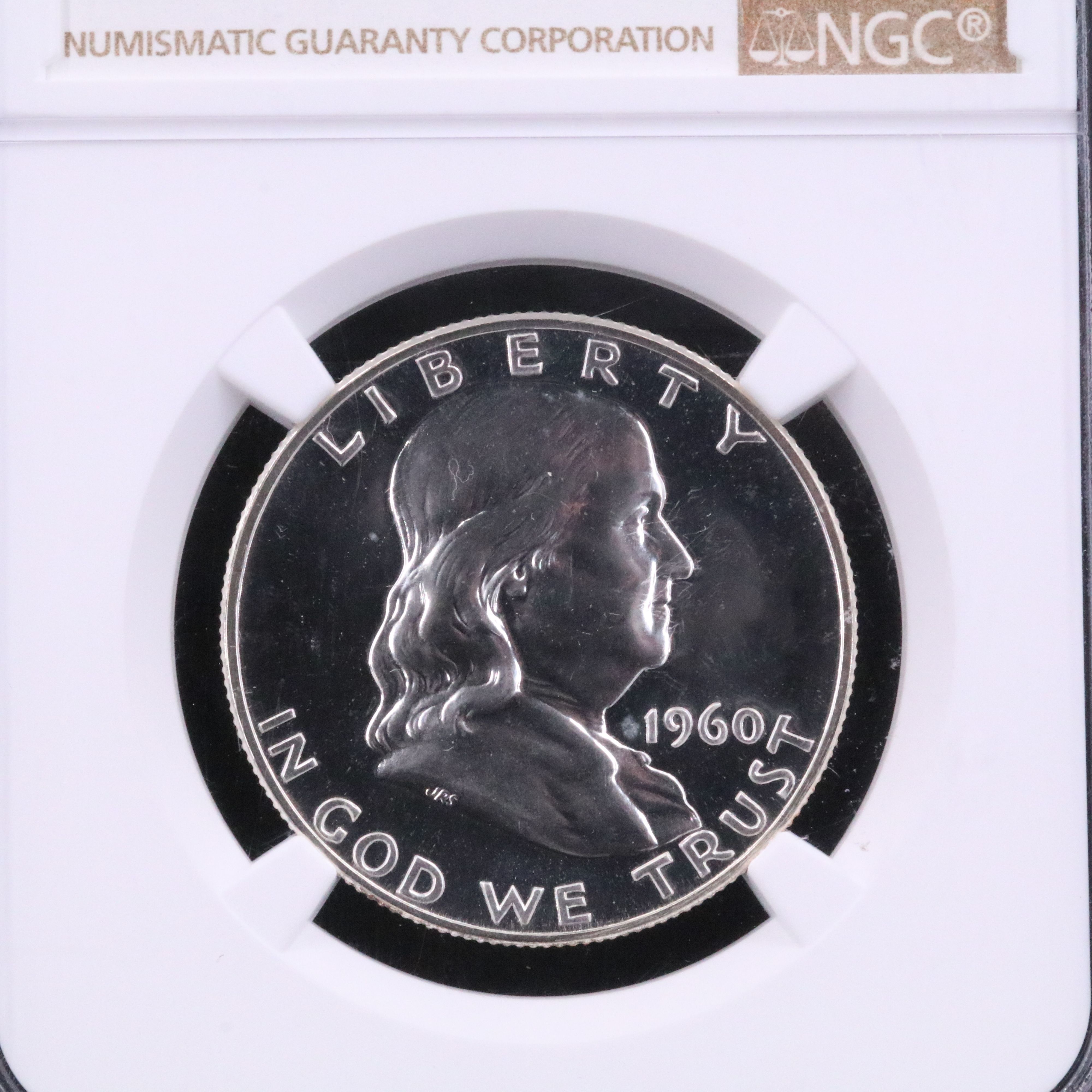NGC PF67 1960 Silver Franklin Half Dollar