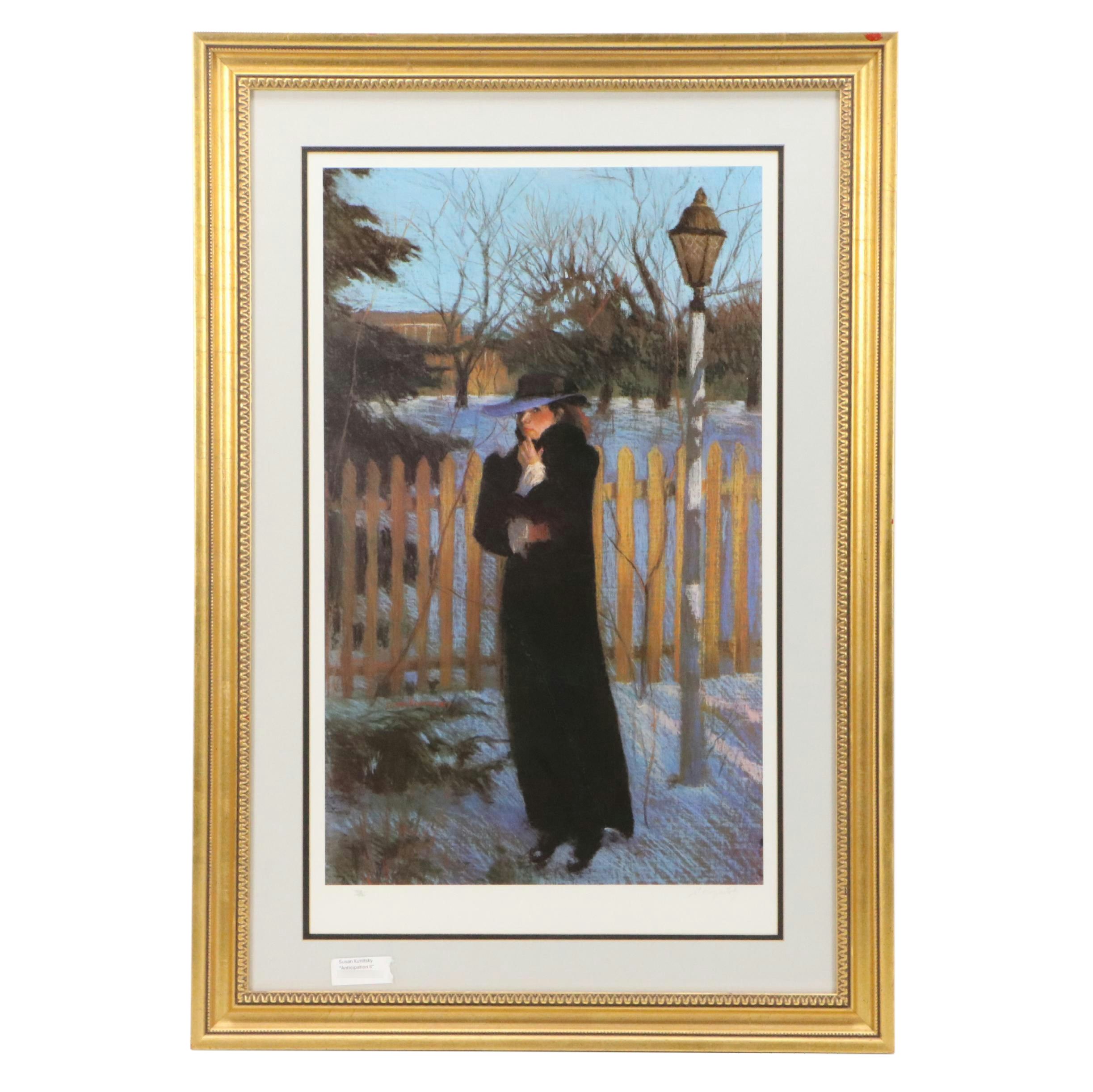 Susan Kunitsky Offset Lithograph "Anticipation II"